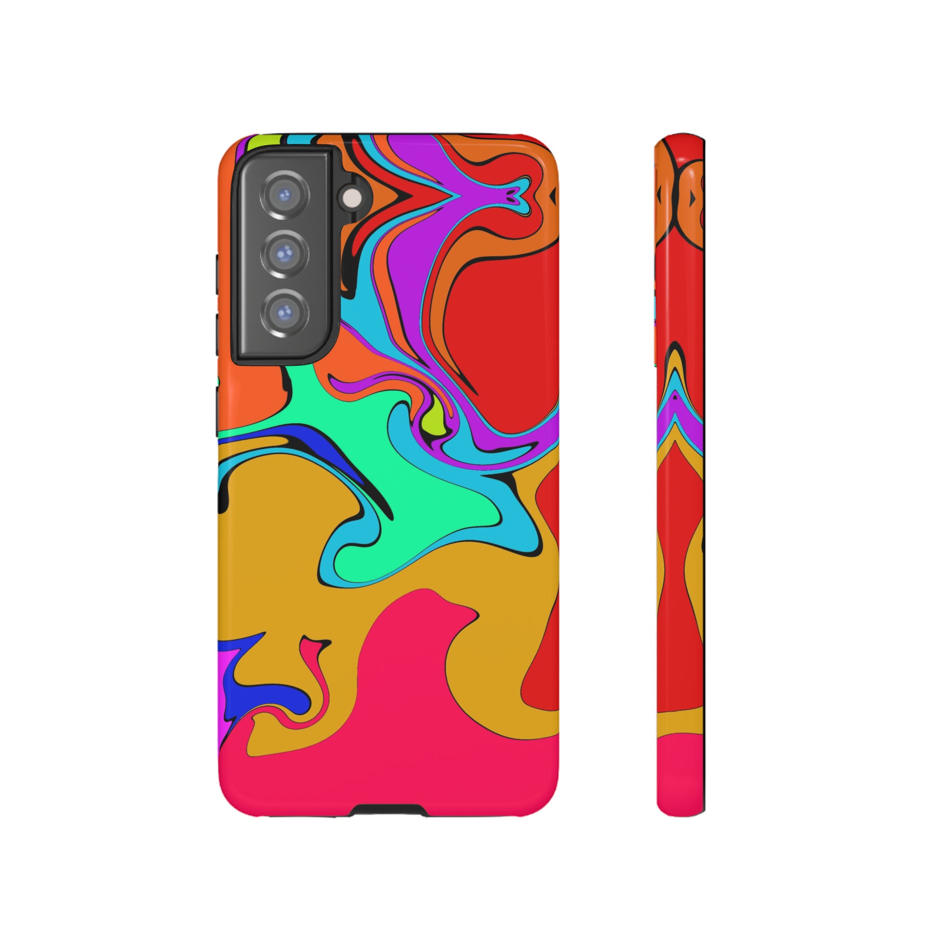 Color Swirl #22-Tough Cases - MahaCase