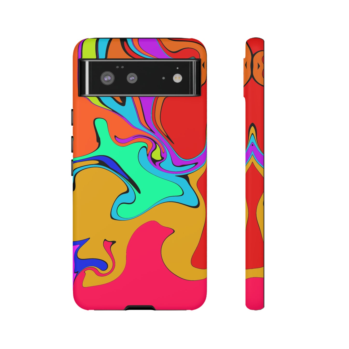 Color Swirl #22-Tough Cases - MahaCase
