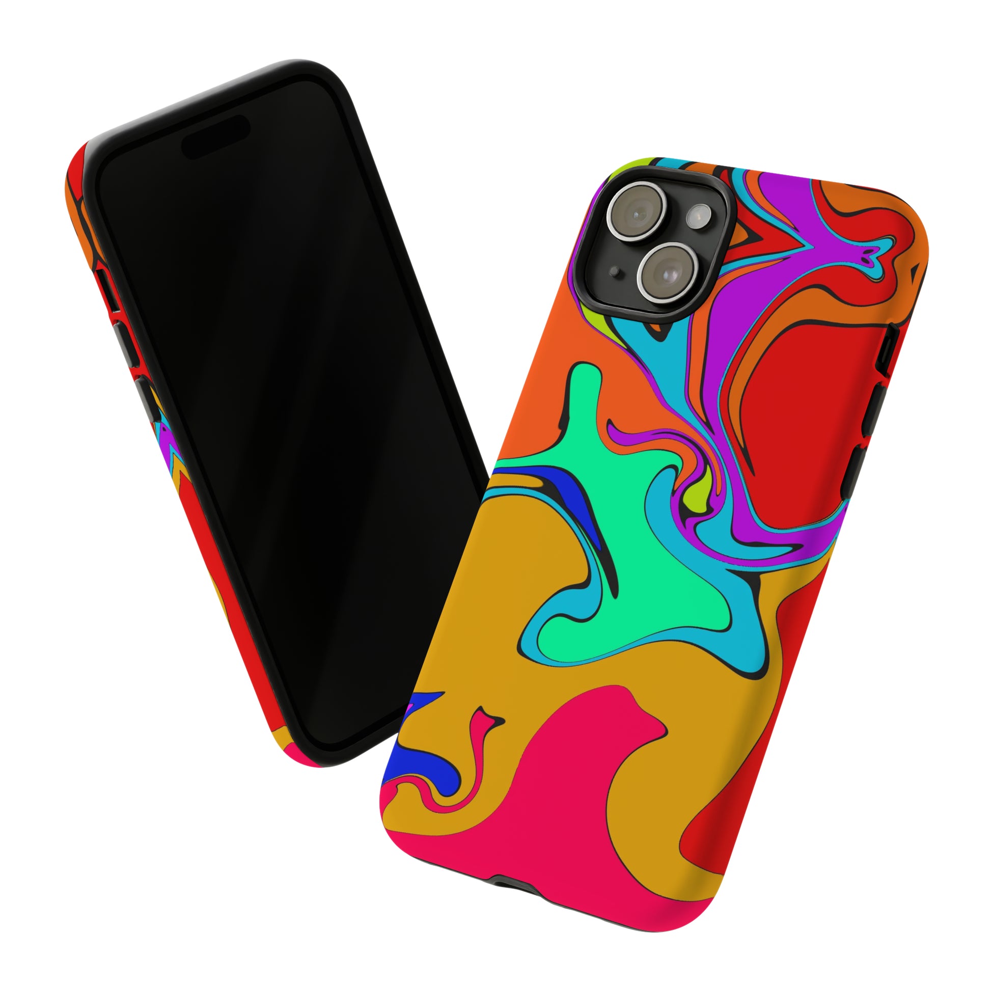 Color Swirl #22-Tough Cases - MahaCase