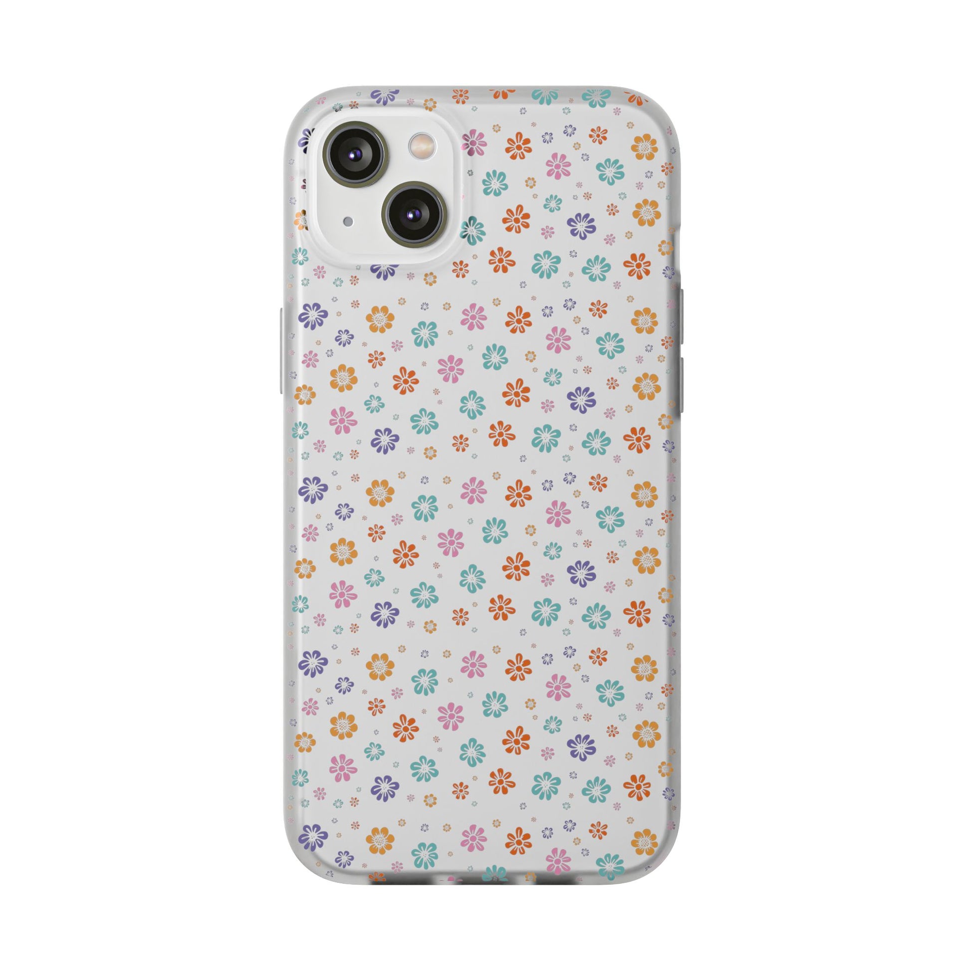 Colorful Spring Floral Flexi Case - Stylish Phone Protection - iPhone Samsung with Gift Packaging - MahaCase
