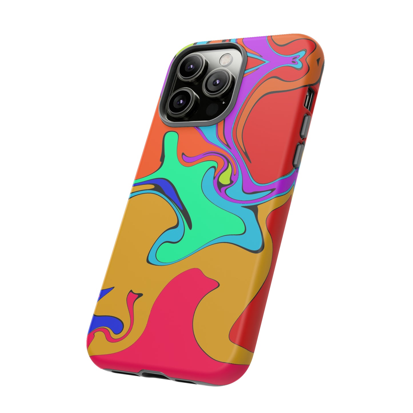 Color Swirl #22-Tough Cases - MahaCase