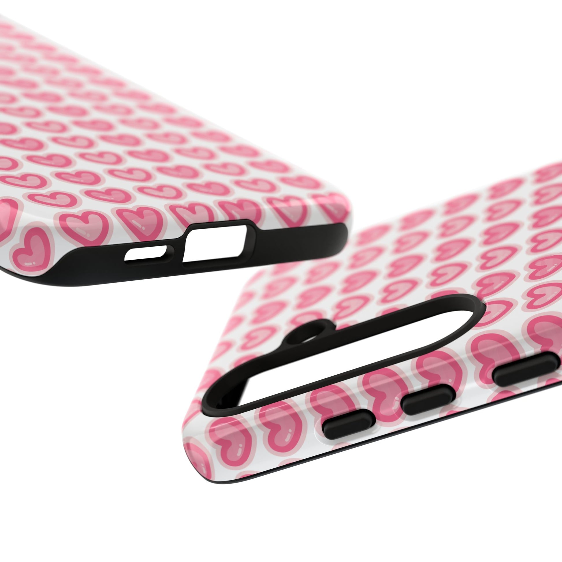 Hearts Pattern - Tough Cases iPhone Samsung Google Pixel - MahaCase