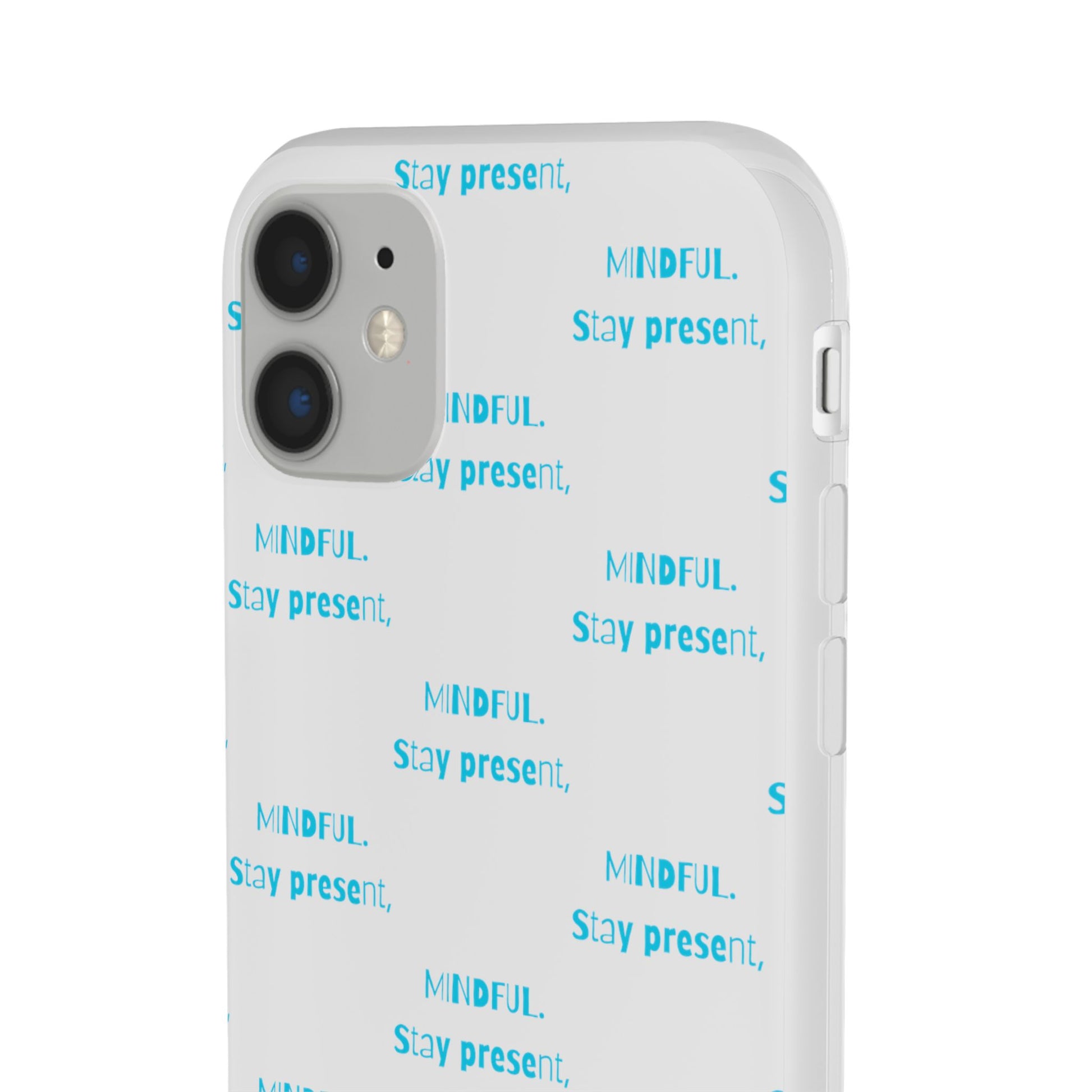 Stay Present Mindful #12 Flexi Cases iPhone Samsung Gift Packaging - MahaCase