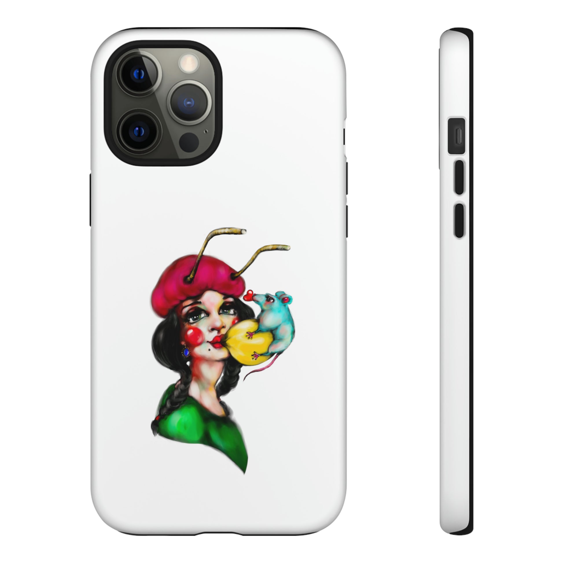 Design #211 White BKG-Tough Cases - MahaCase