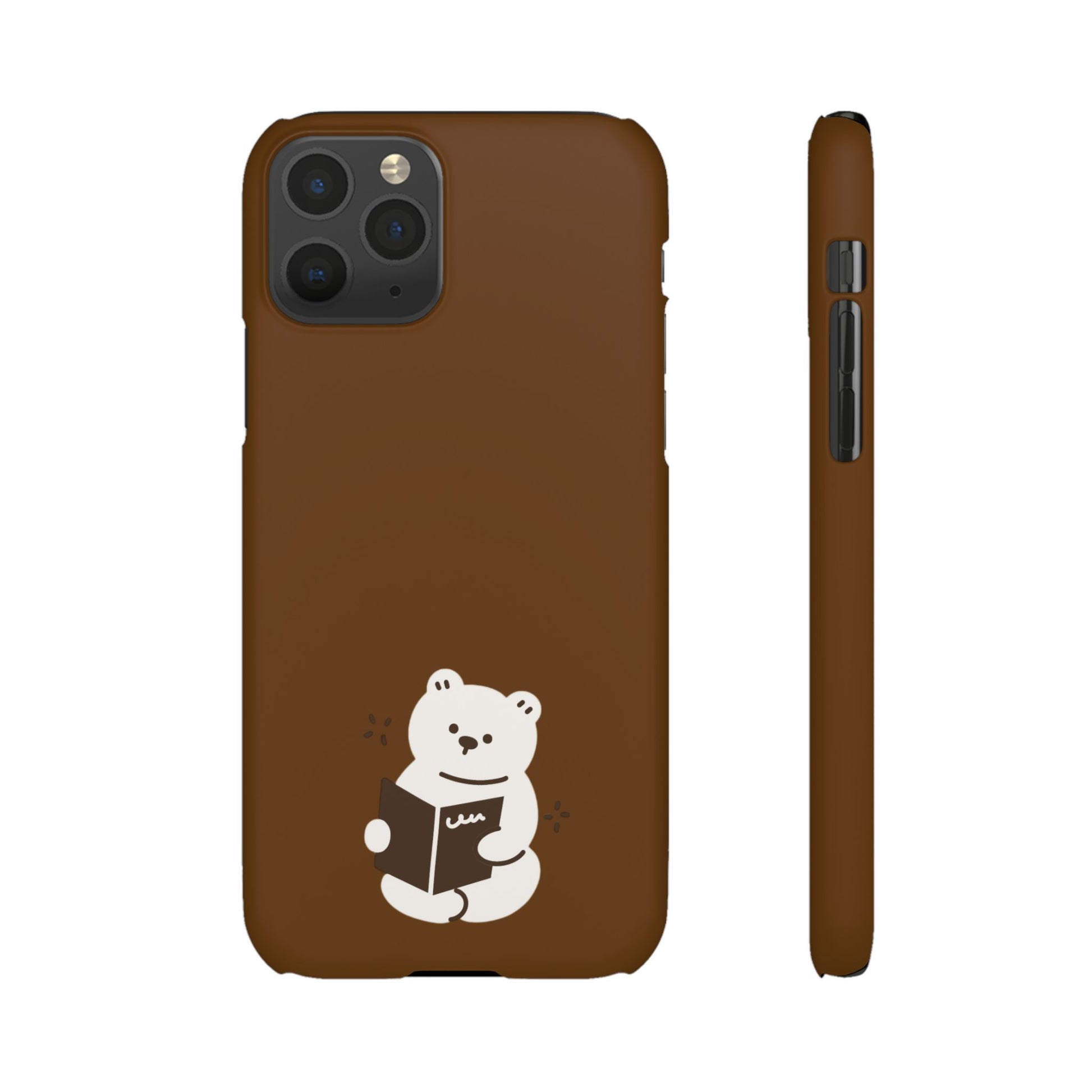 Reading Bear #02-Snap Cases - MahaCase