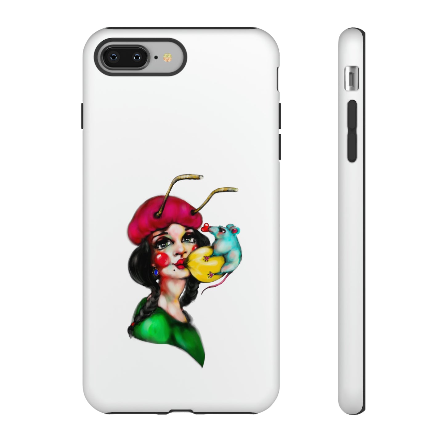Design #211 White BKG-Tough Cases - MahaCase