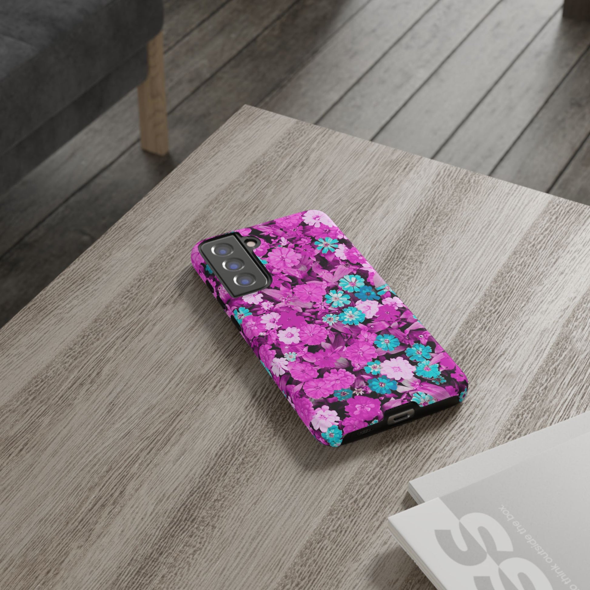 Lucid Flowers #22-Tough Cases iPhone Samsung Google Pixel - MahaCase