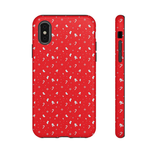 Candy Cane Blizzard #22 - Tough Cases iPhone Samsung Google Pixel - MahaCase