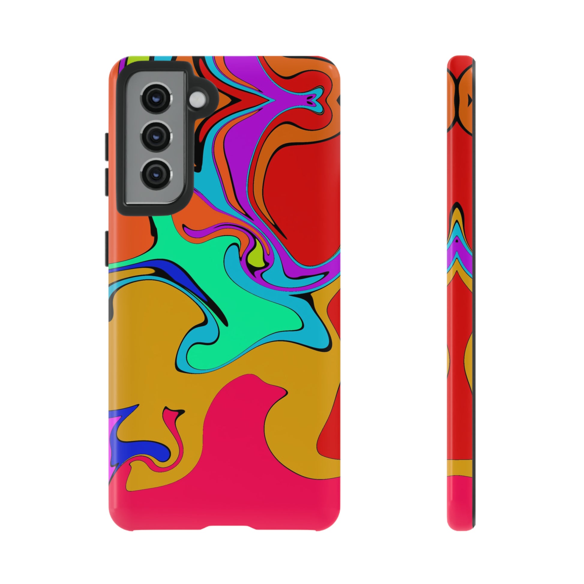 Color Swirl #22-Tough Cases - MahaCase