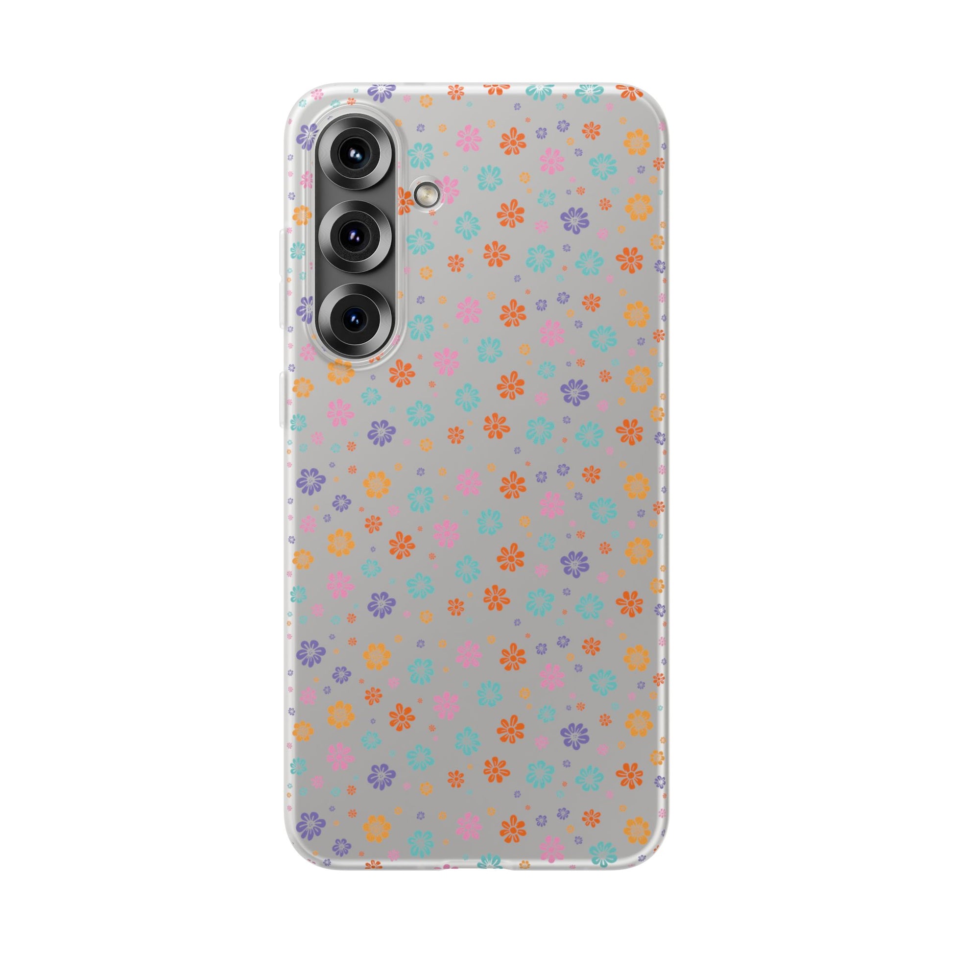 Colorful Spring Floral Flexi Case - Stylish Phone Protection - iPhone Samsung with Gift Packaging - MahaCase