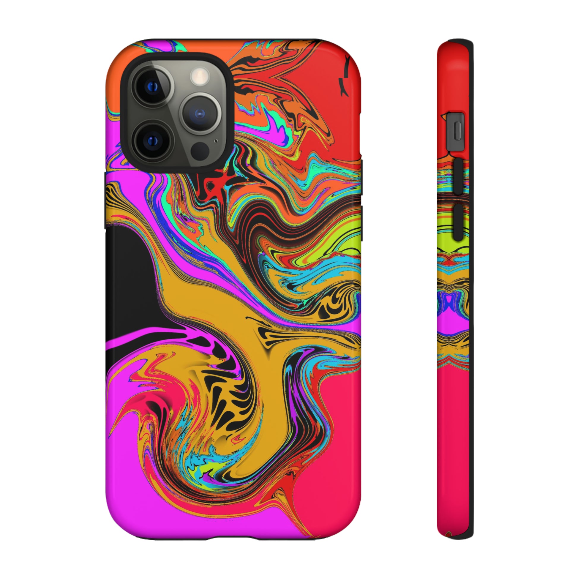 Color Swirl #23-Tough Cases - MahaCase