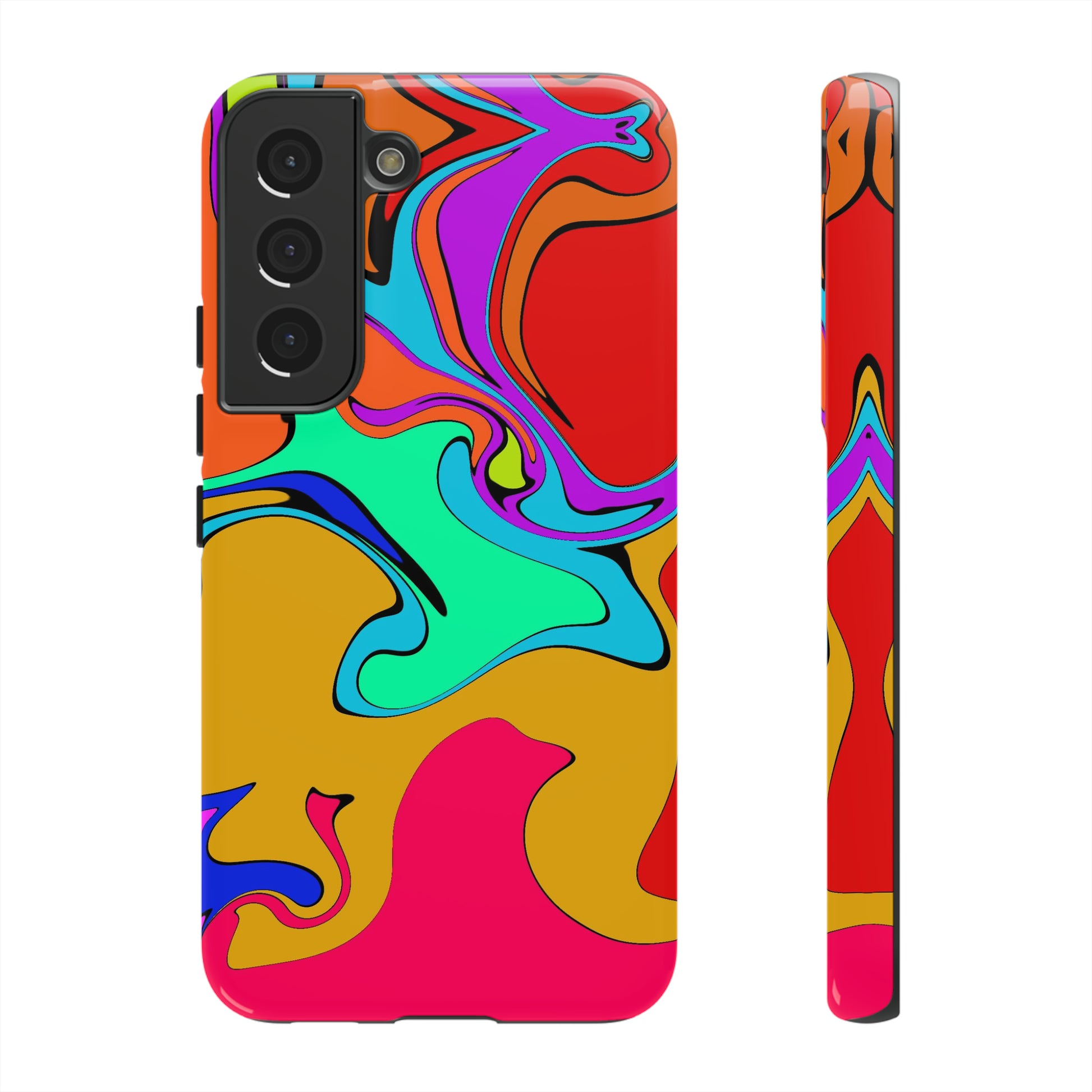 Color Swirl #22-Tough Cases - MahaCase