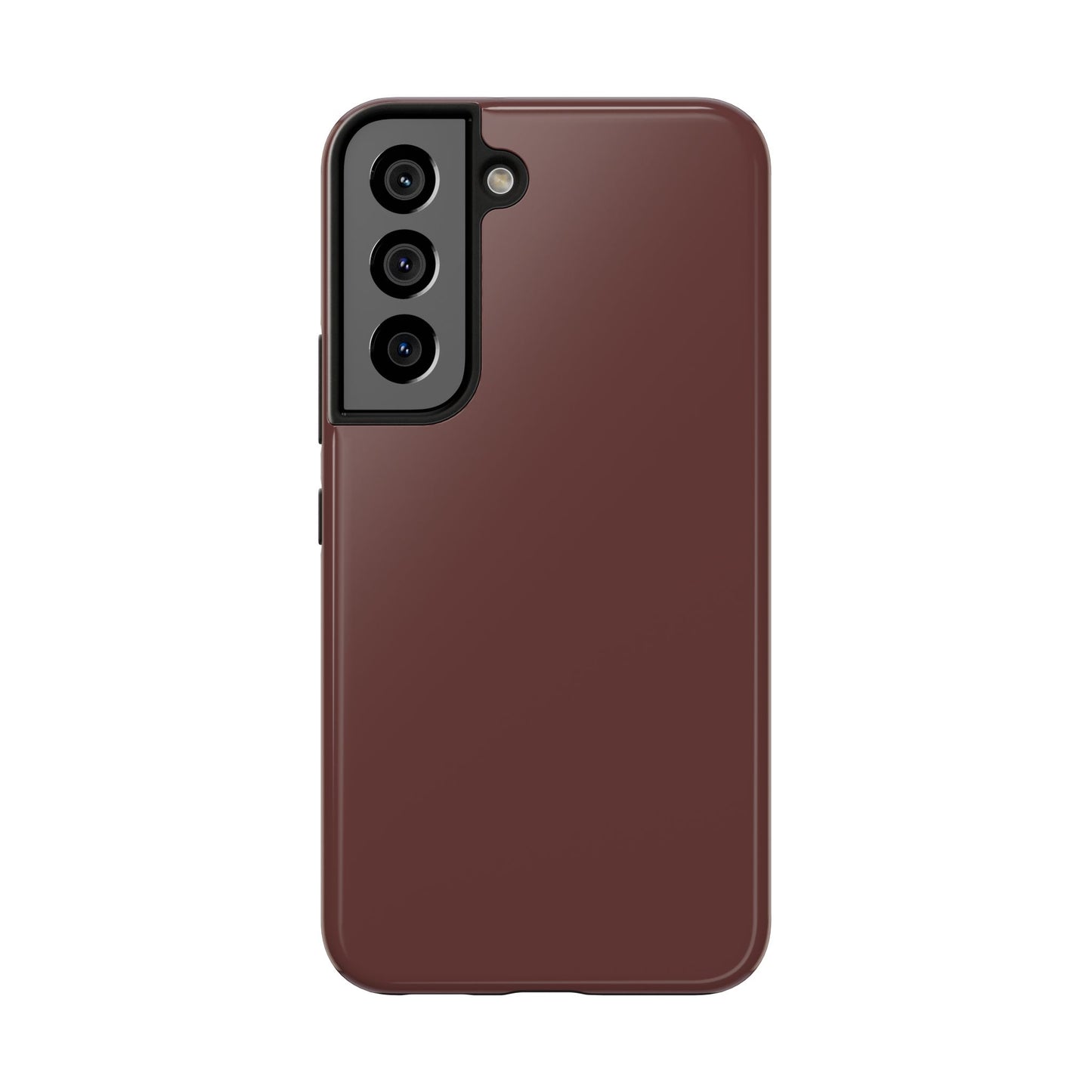 Phone Case - Garnet Color Fall 2025 Trending Color, Sturdy Phone Cases, Durable Cell Phone Covers, Trendy Gadget Protection, Unique Phone Accessories- iPhone, Samsung