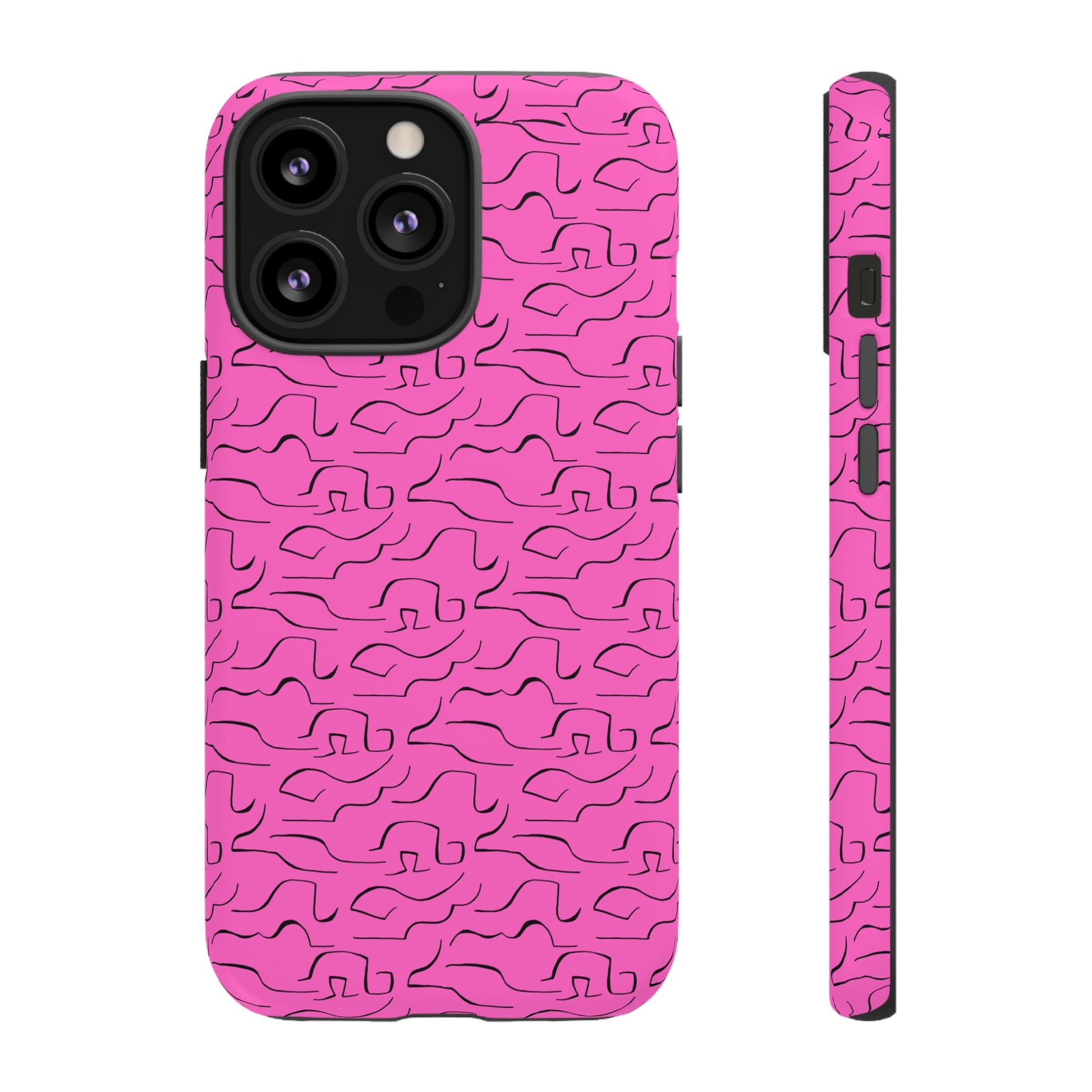 Pink Pattern #33 Tough Cases - MahaCase