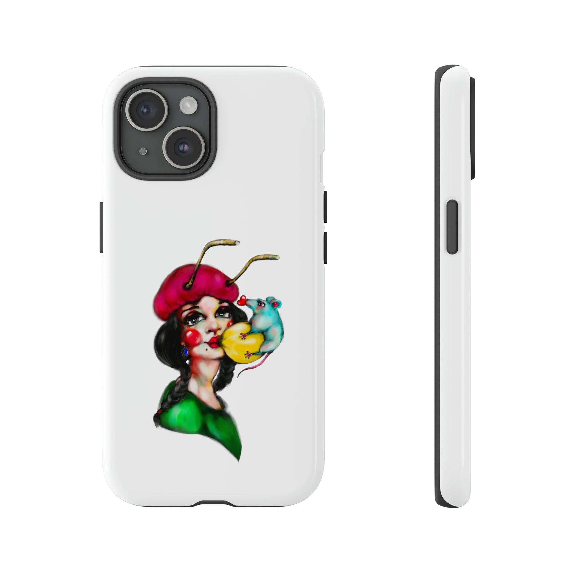 Design #211 White BKG-Tough Cases - MahaCase