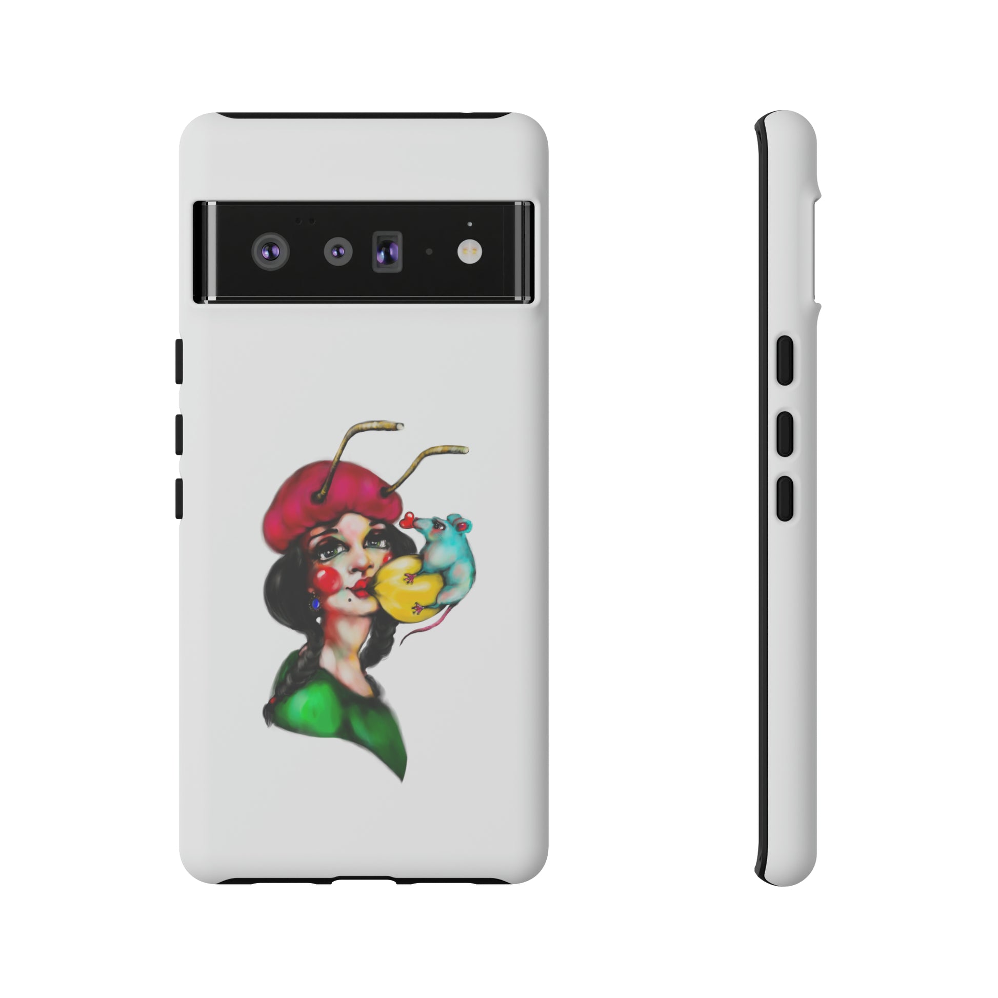 Design #211 White BKG-Tough Cases - MahaCase