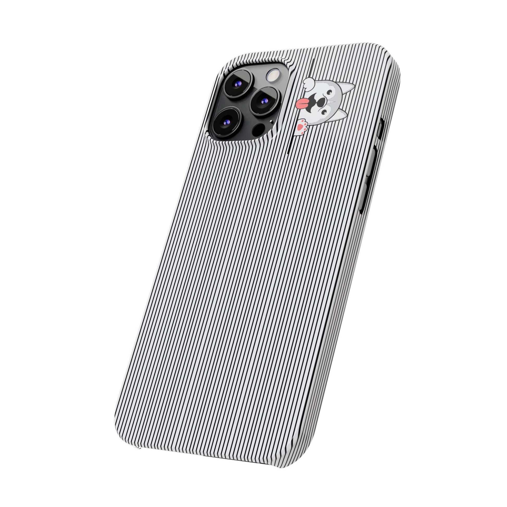 Cute Husky-Slim iPhone Cases - MahaCase