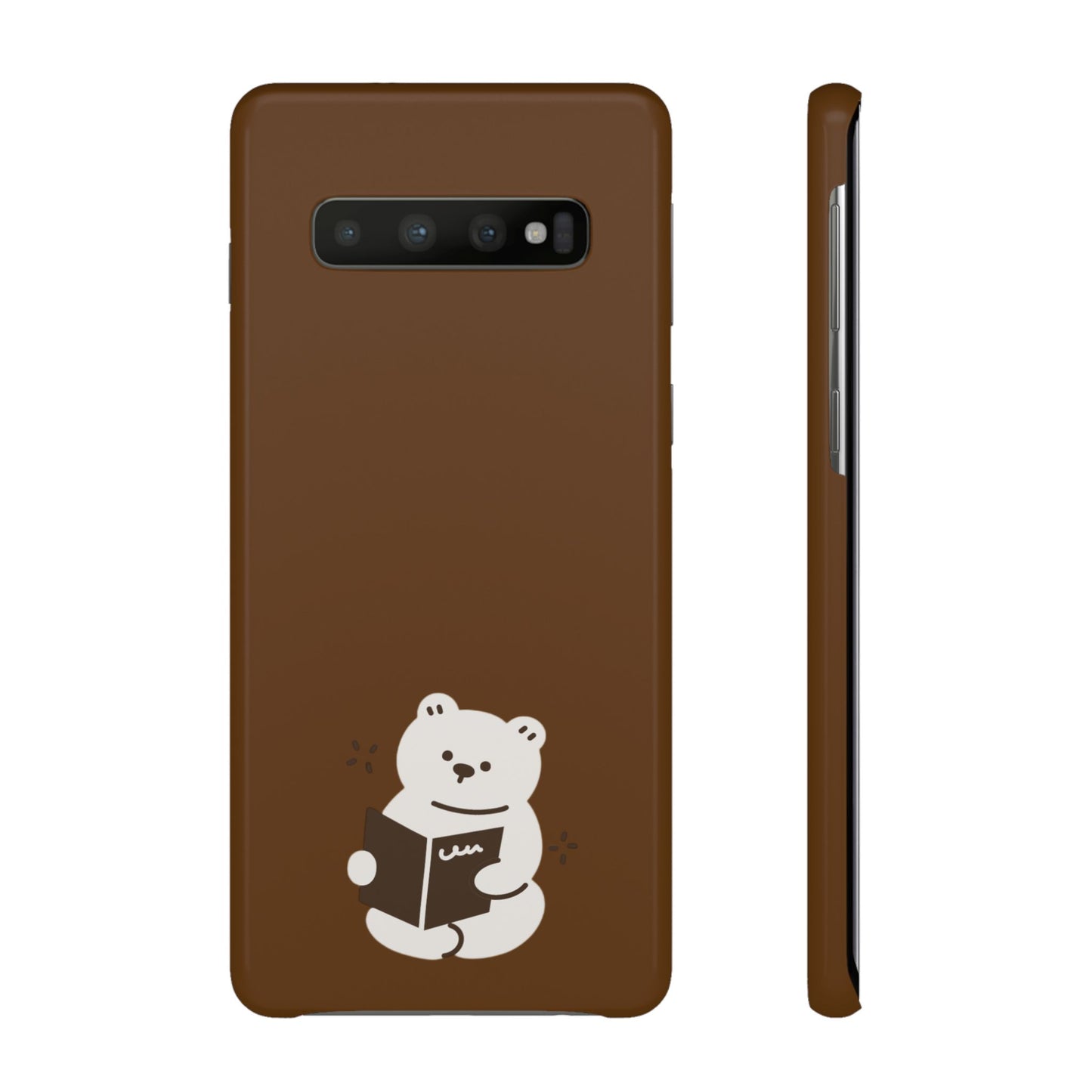 Reading Bear #02-Snap Cases - MahaCase