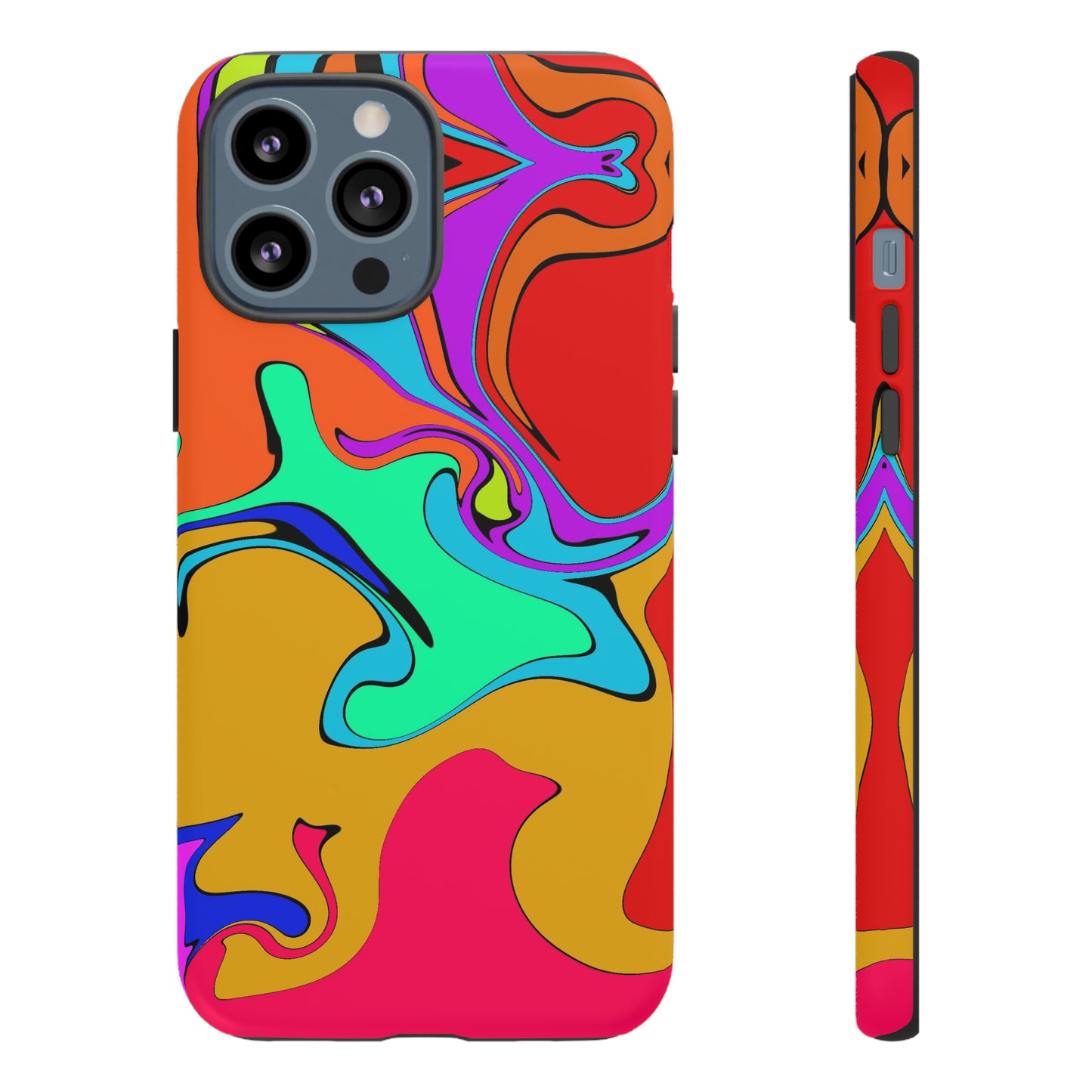 Color Swirl #22-Tough Cases - MahaCase