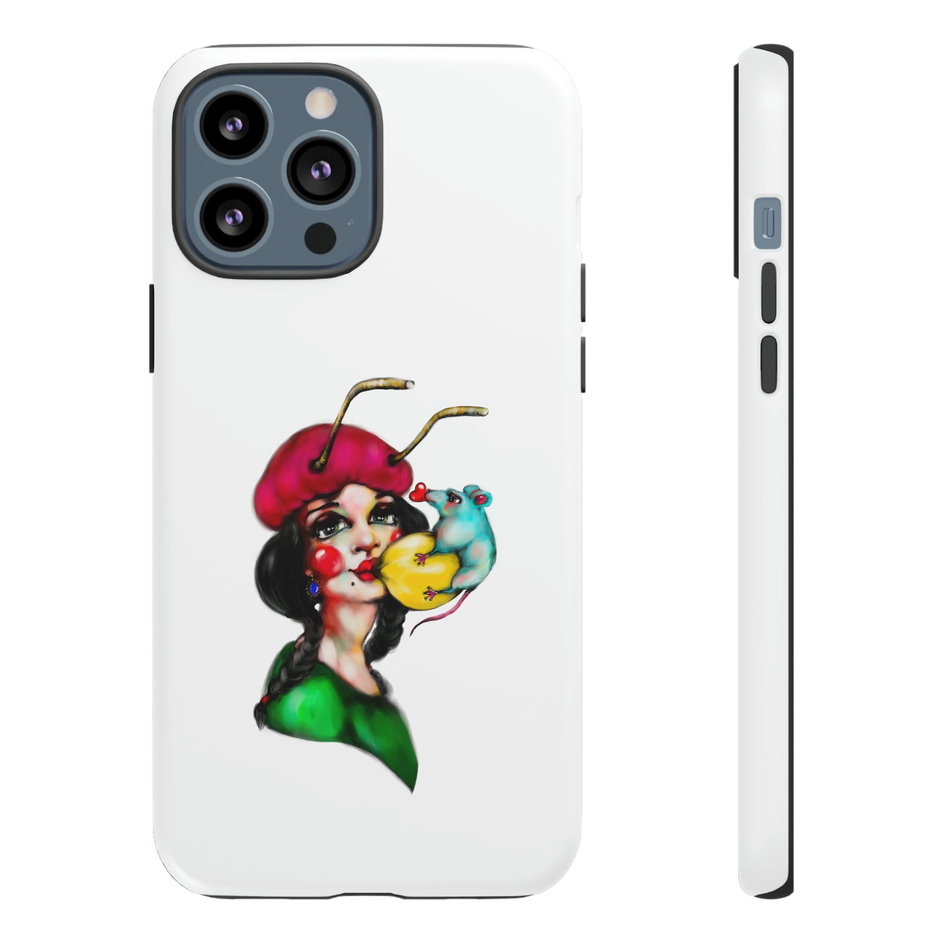 Design #211 White BKG-Tough Cases - MahaCase