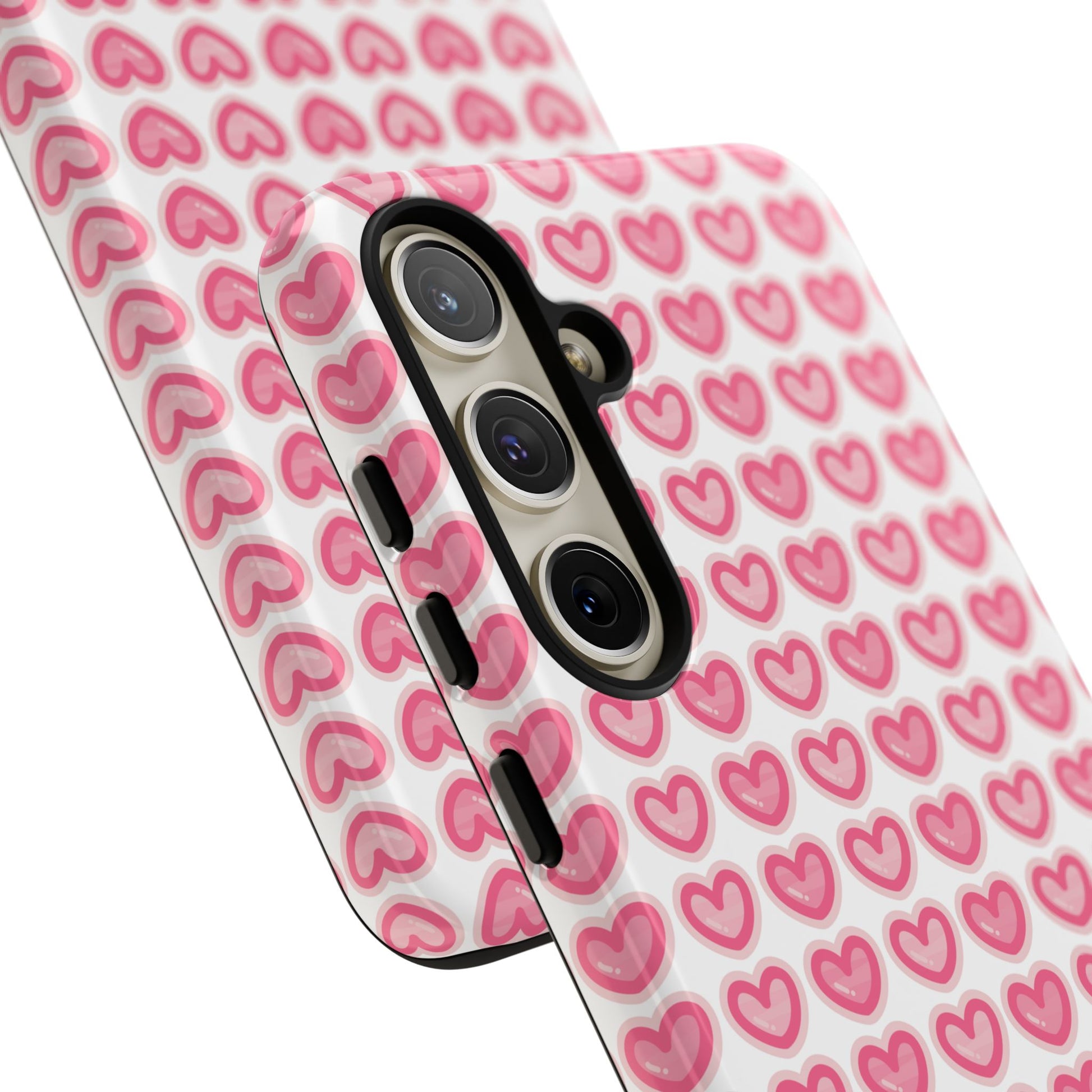 Hearts Pattern - Tough Cases iPhone Samsung Google Pixel - MahaCase