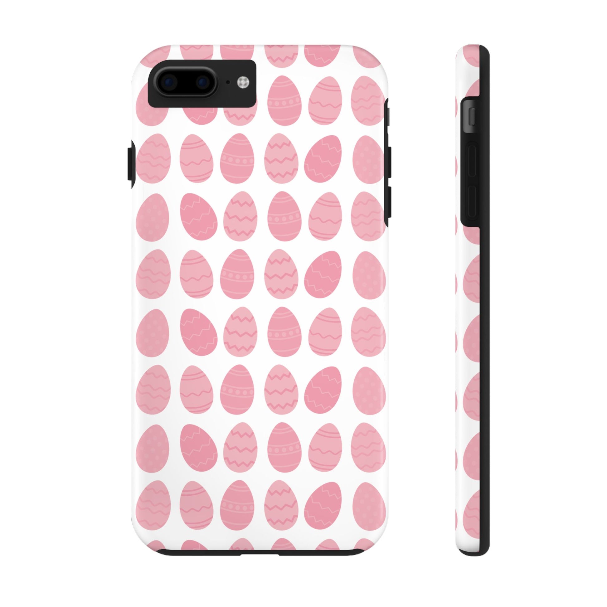 Pink Easter Egg Tough Phone Cases - Durable Protection for Spring Celebrations iPhone Samsung Galaxy - MahaCase