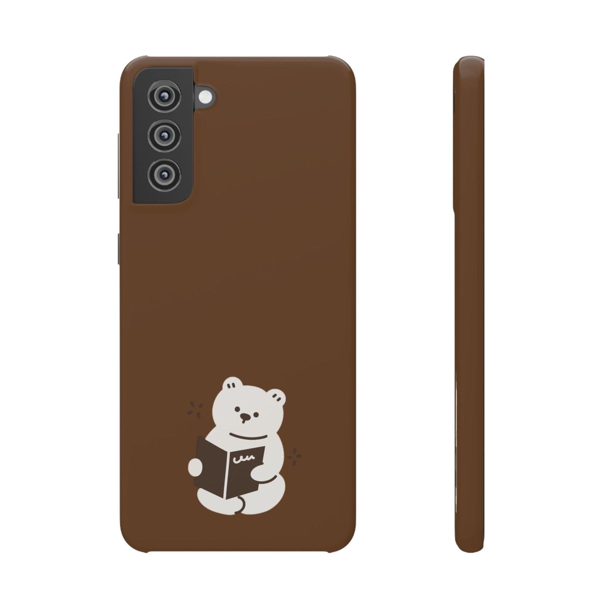 Reading Bear #02-Snap Cases - MahaCase