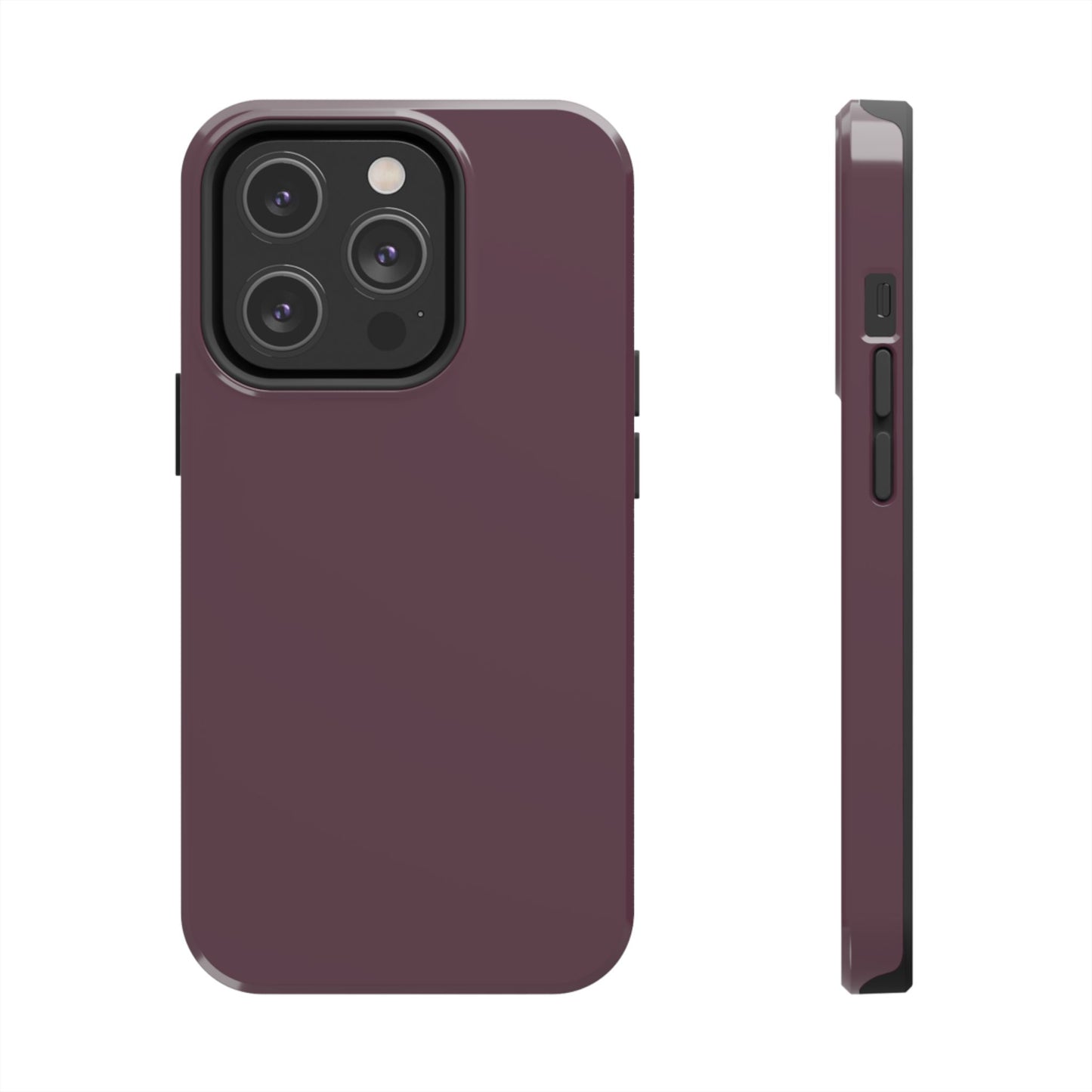 Old Mauve Solid Color Tough Phone Cases - iPhone and Samsung - Fall Color