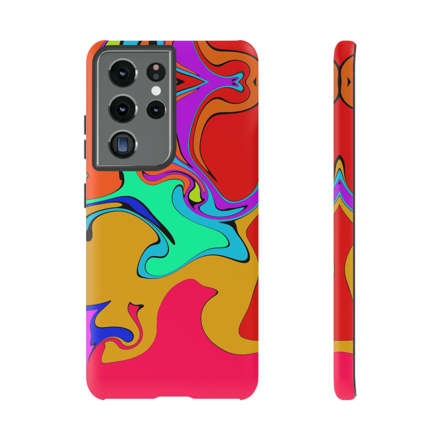 Color Swirl #22-Tough Cases - MahaCase