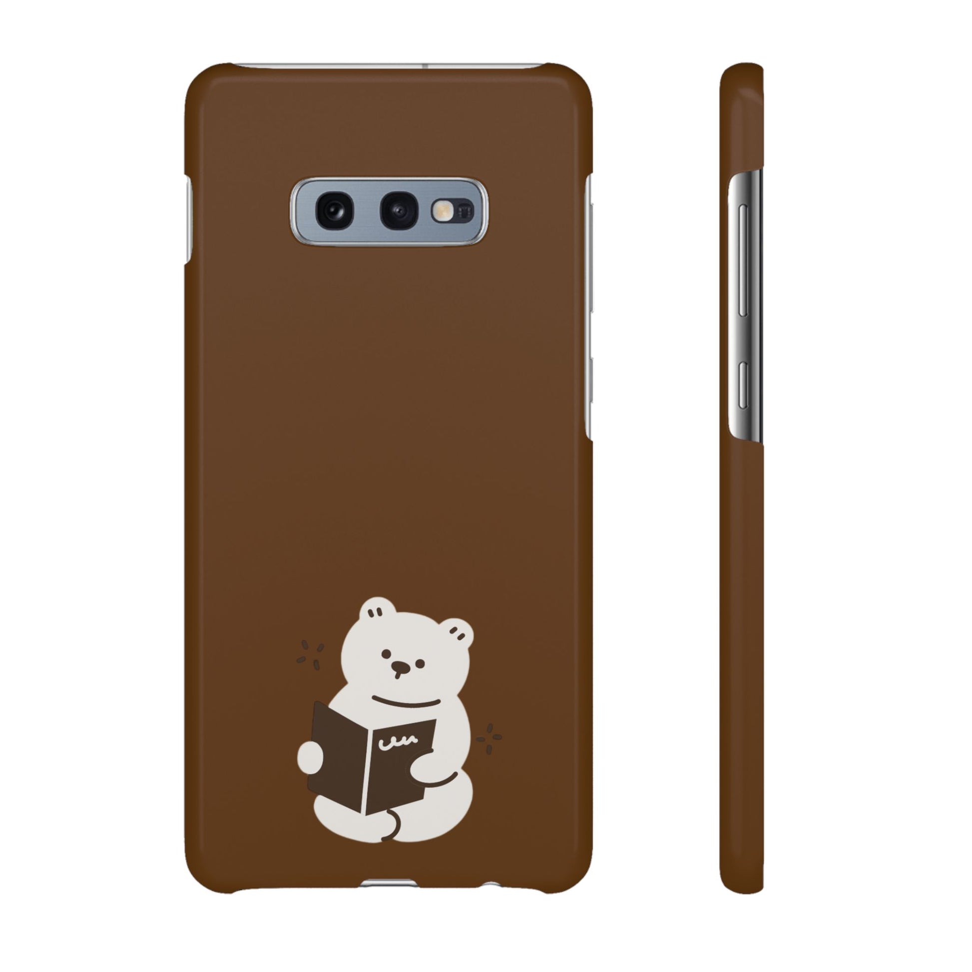 Reading Bear #02-Snap Cases - MahaCase
