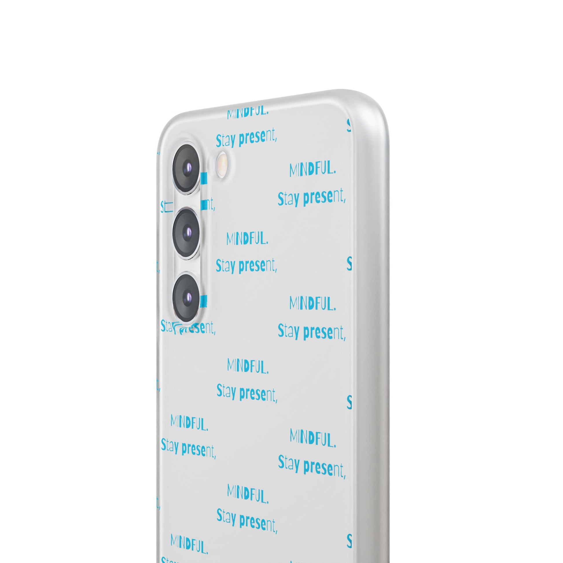 Stay Present Mindful #12 Flexi Cases iPhone Samsung Gift Packaging - MahaCase