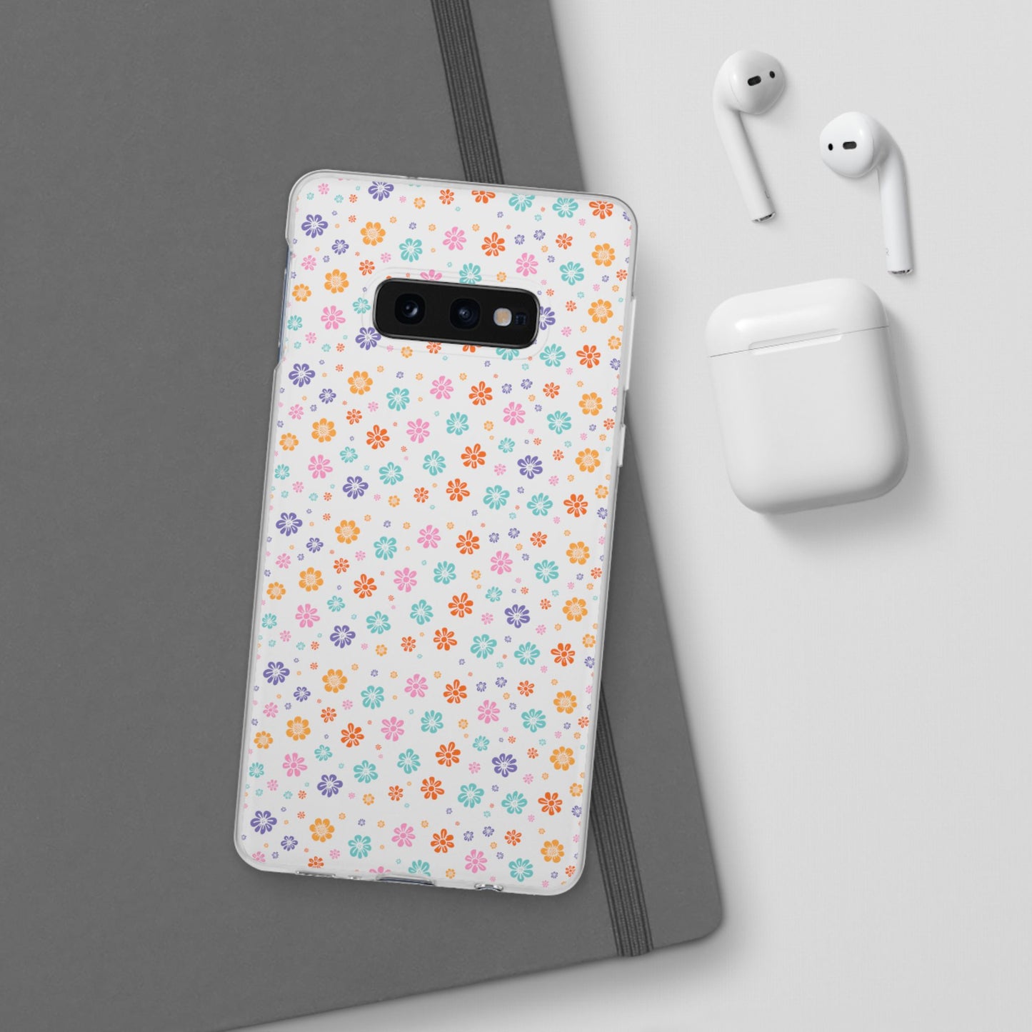 Colorful Spring Floral Flexi Case - Stylish Phone Protection - iPhone Samsung with Gift Packaging - MahaCase