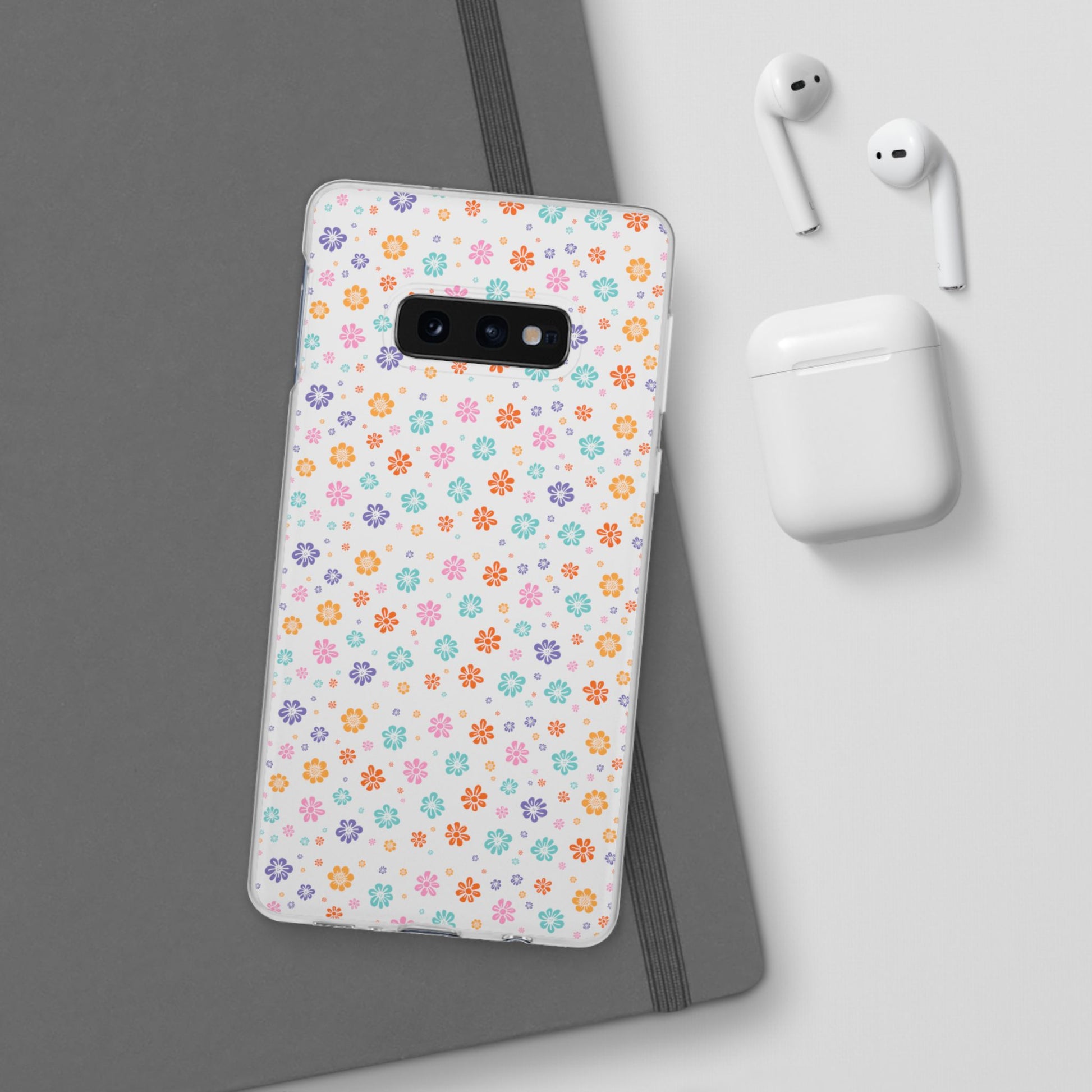Colorful Spring Floral Flexi Case - Stylish Phone Protection - iPhone Samsung with Gift Packaging - MahaCase