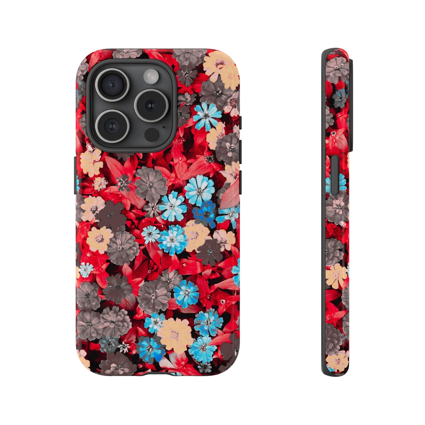 Lucid Flowers #23-Tough Cases iPhone Samsung Google Pixel - MahaCase