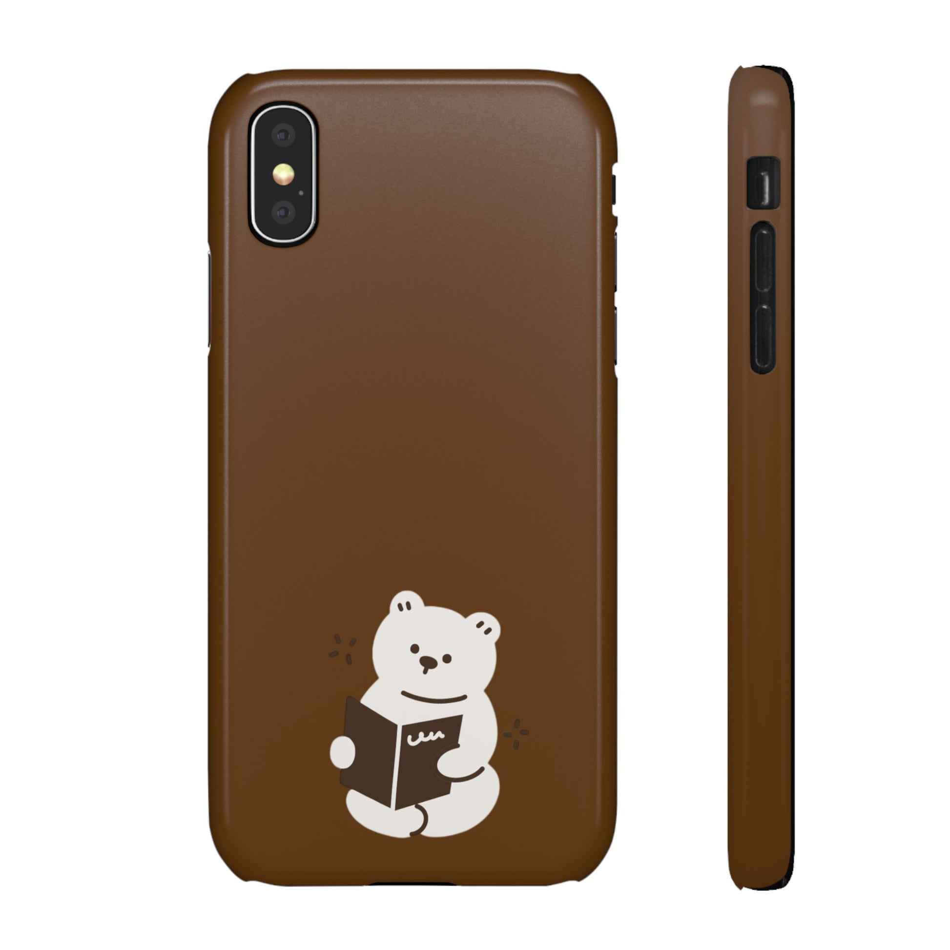 Reading Bear #02-Snap Cases - MahaCase