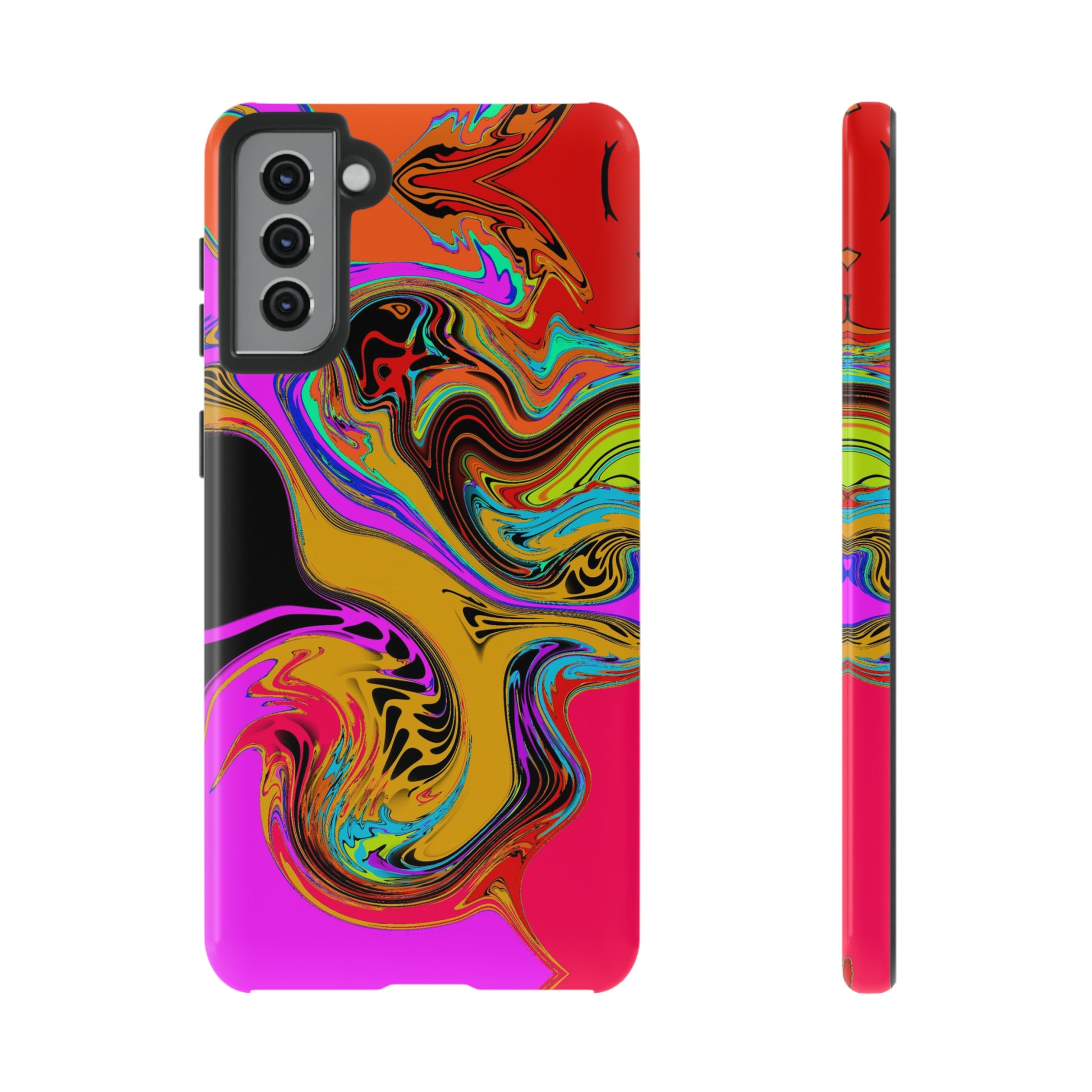 Color Swirl #23-Tough Cases - MahaCase