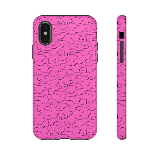 Pink Pattern #33 Tough Cases - MahaCase