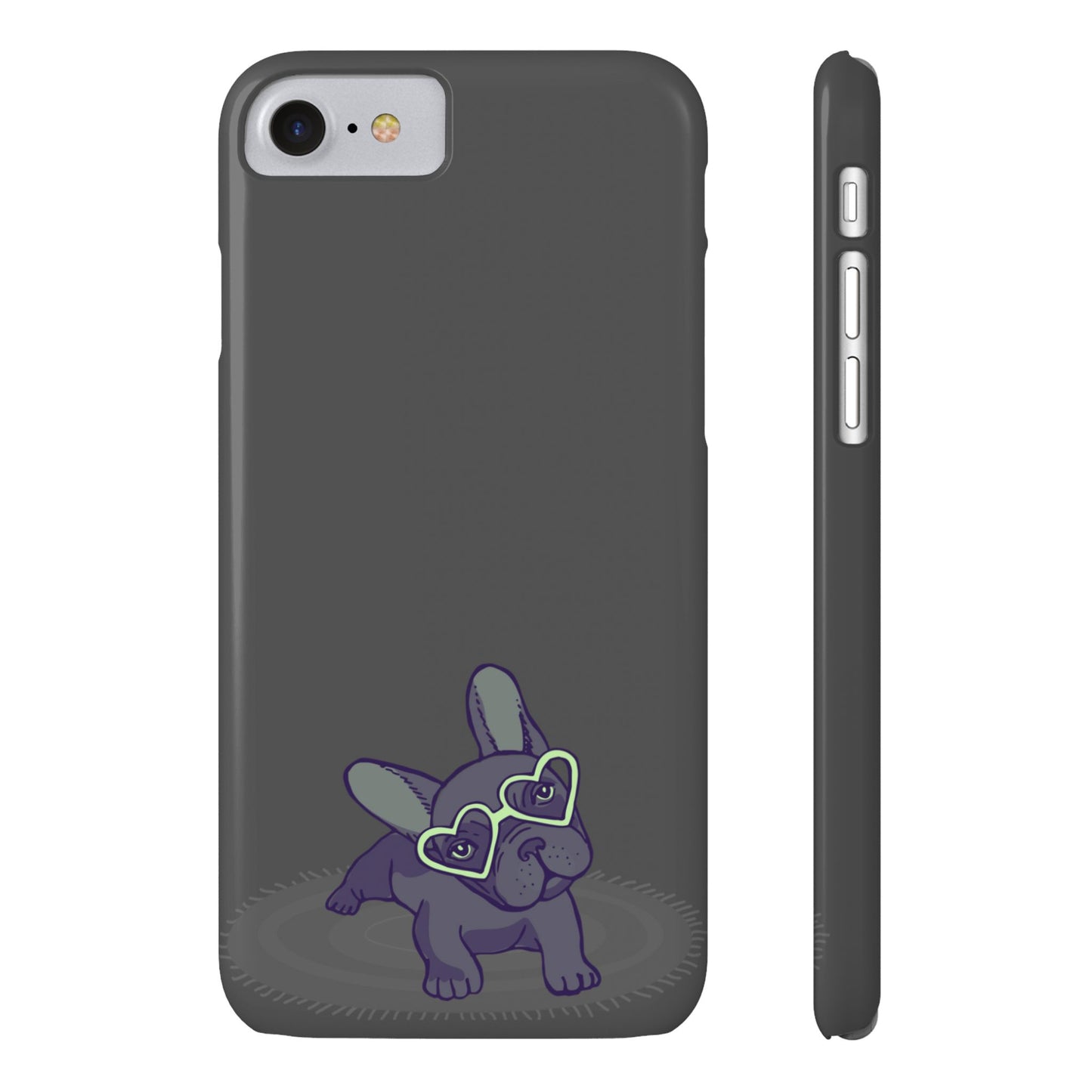Bulldog Puppy Slim iPhone Cases - MahaCase