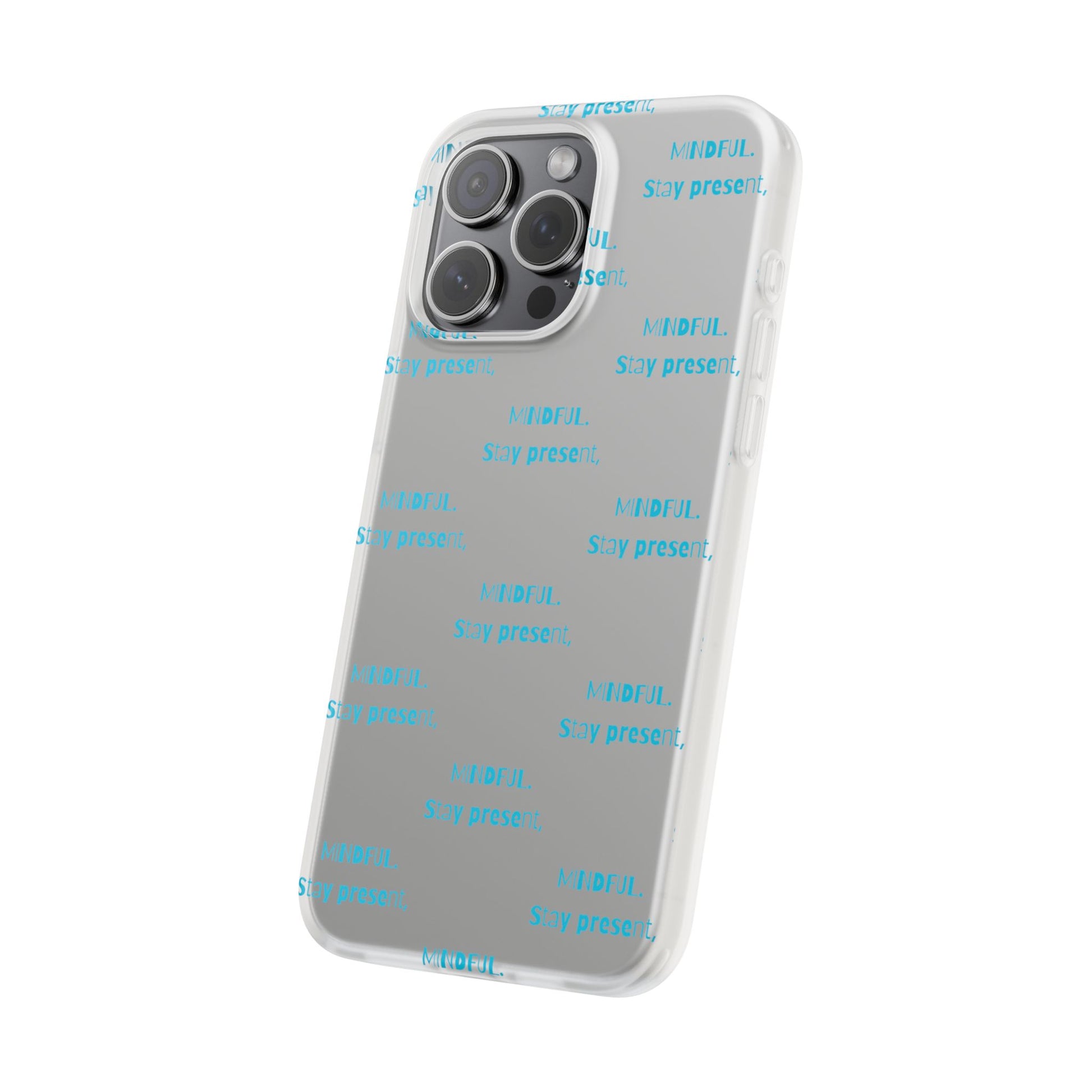 Stay Present Mindful #12 Flexi Cases iPhone Samsung Gift Packaging - MahaCase