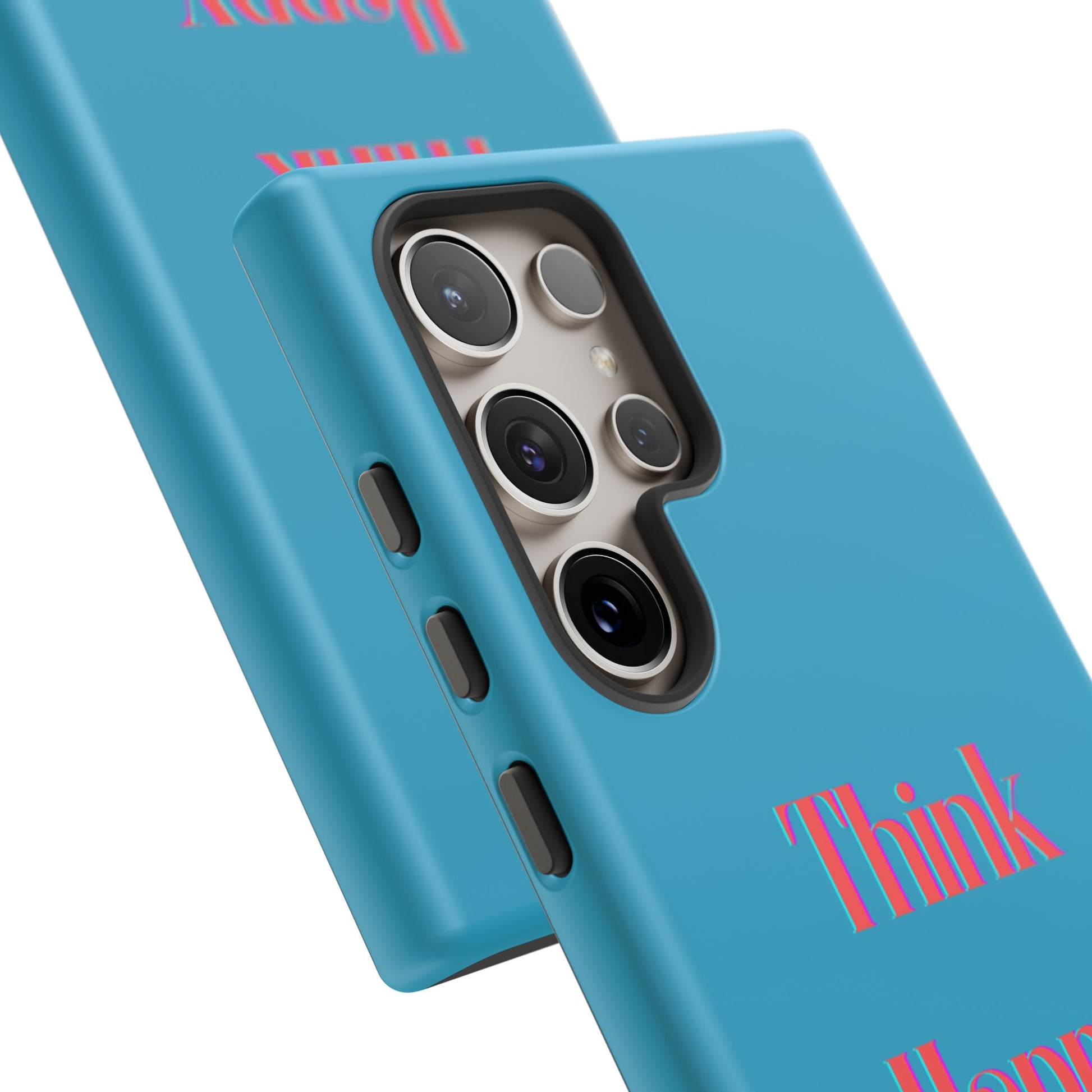 Think Happy Thoughts #24 Tough Cases iPhone Samsung Google Pixel - MahaCase