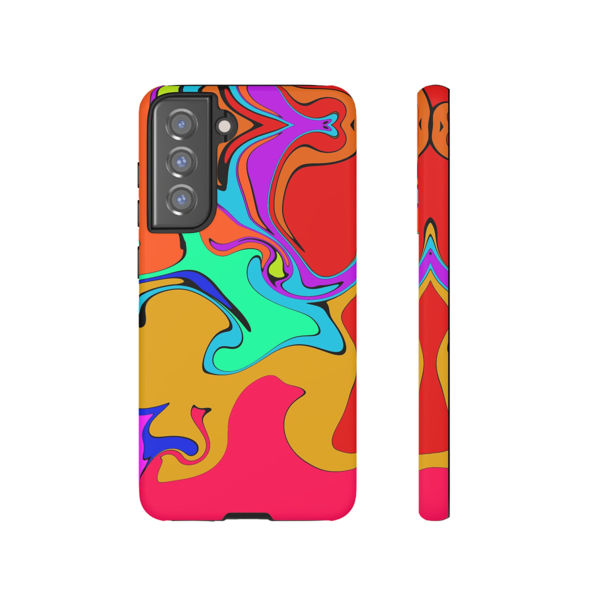 Color Swirl #22-Tough Cases - MahaCase