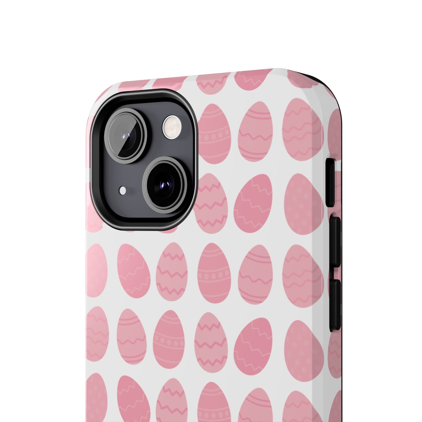 Pink Easter Egg Tough Phone Cases - Durable Protection for Spring Celebrations iPhone Samsung Galaxy - MahaCase