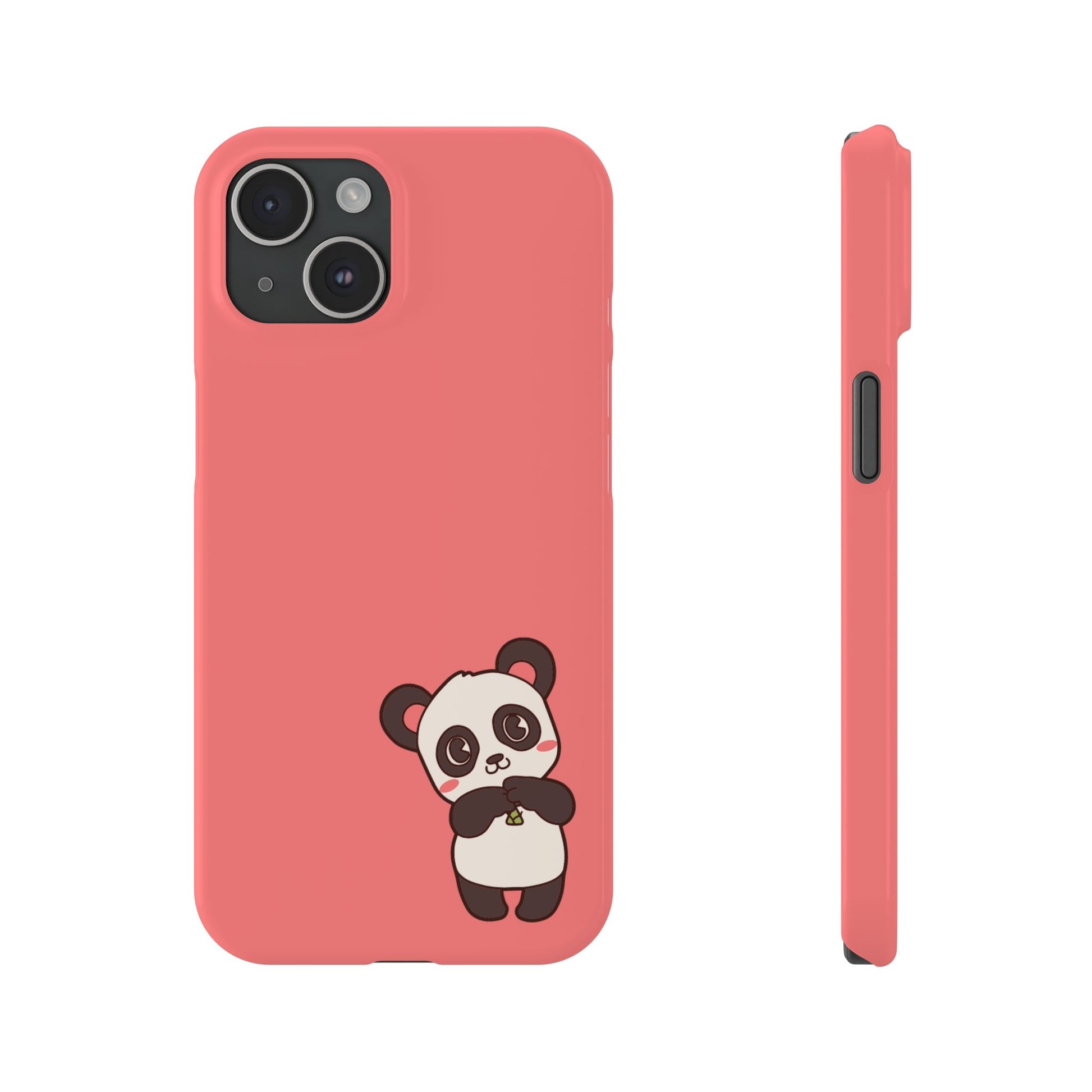 Cute Panda #36-Slim iPhone Cases - MahaCase