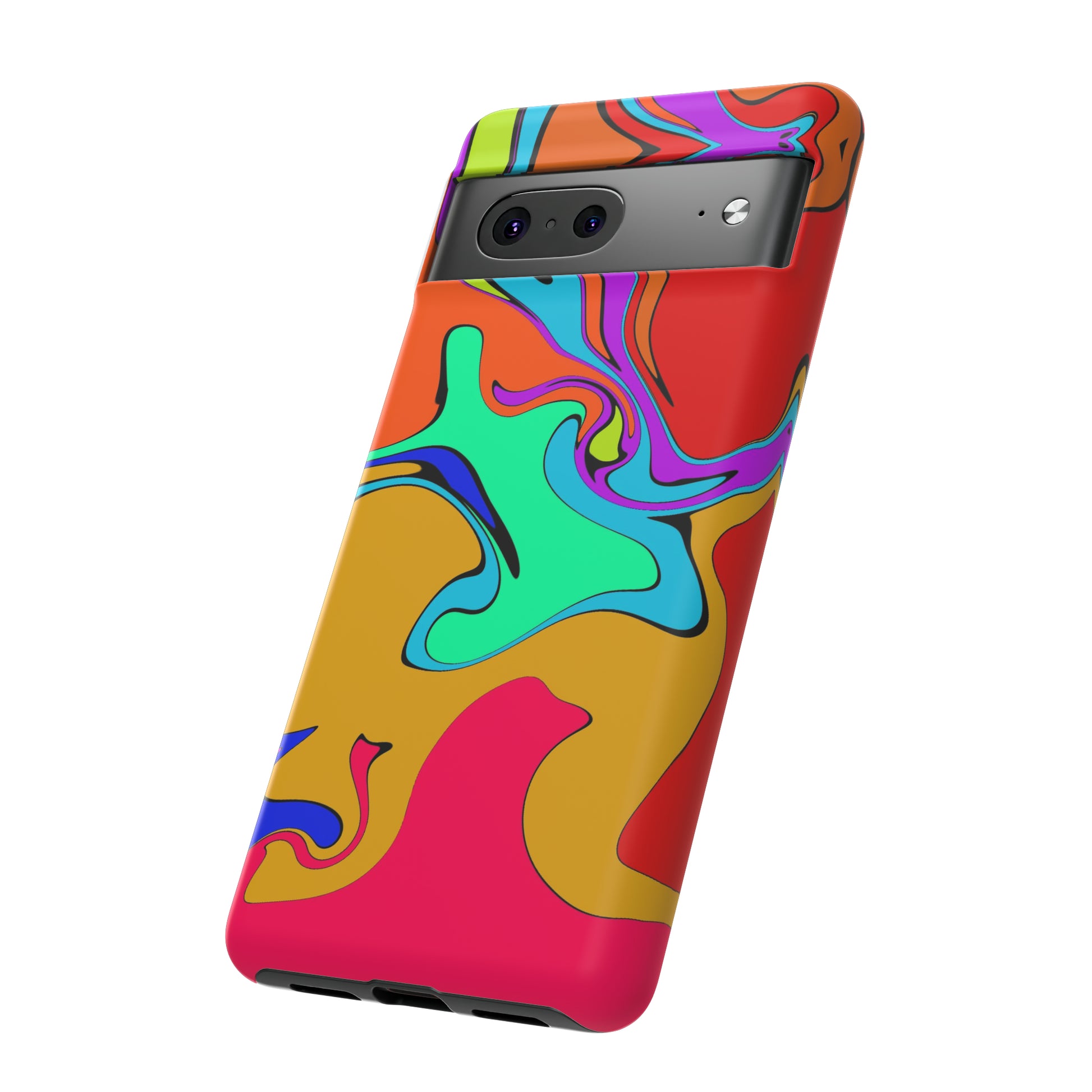 Color Swirl #22-Tough Cases - MahaCase