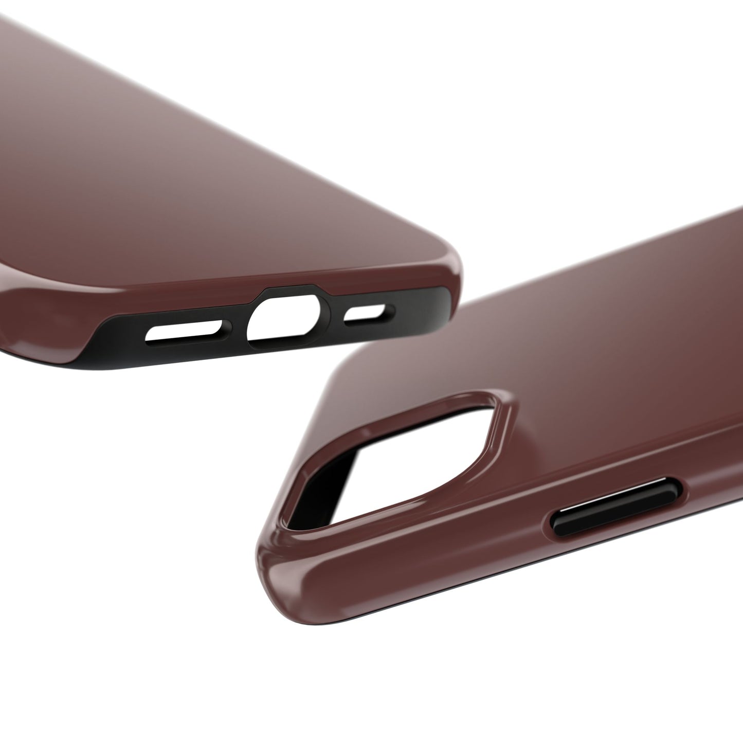 Phone Case - Garnet Color Fall 2025 Trending Color, Sturdy Phone Cases, Durable Cell Phone Covers, Trendy Gadget Protection, Unique Phone Accessories- iPhone, Samsung