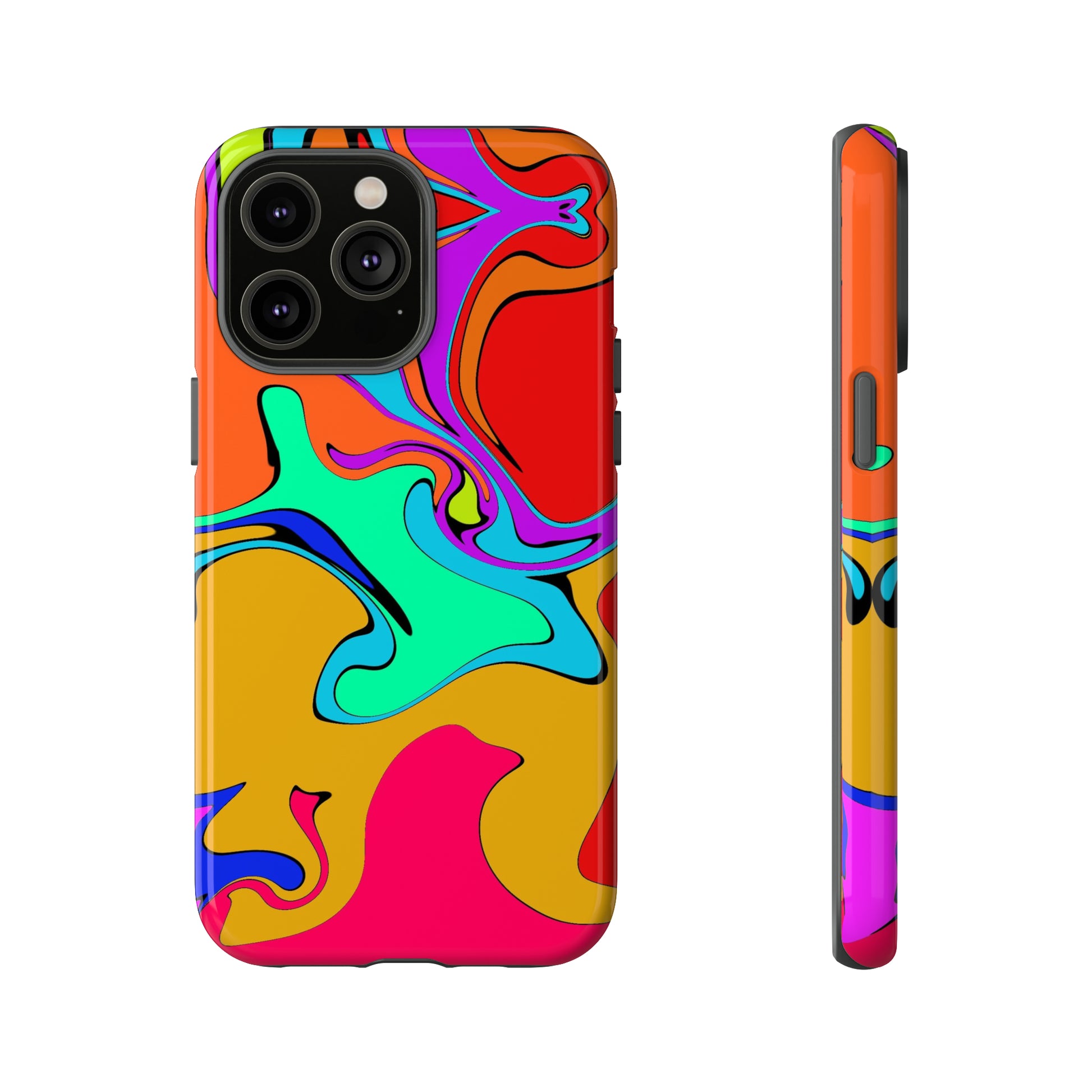 Color Swirl #22-Tough Cases - MahaCase