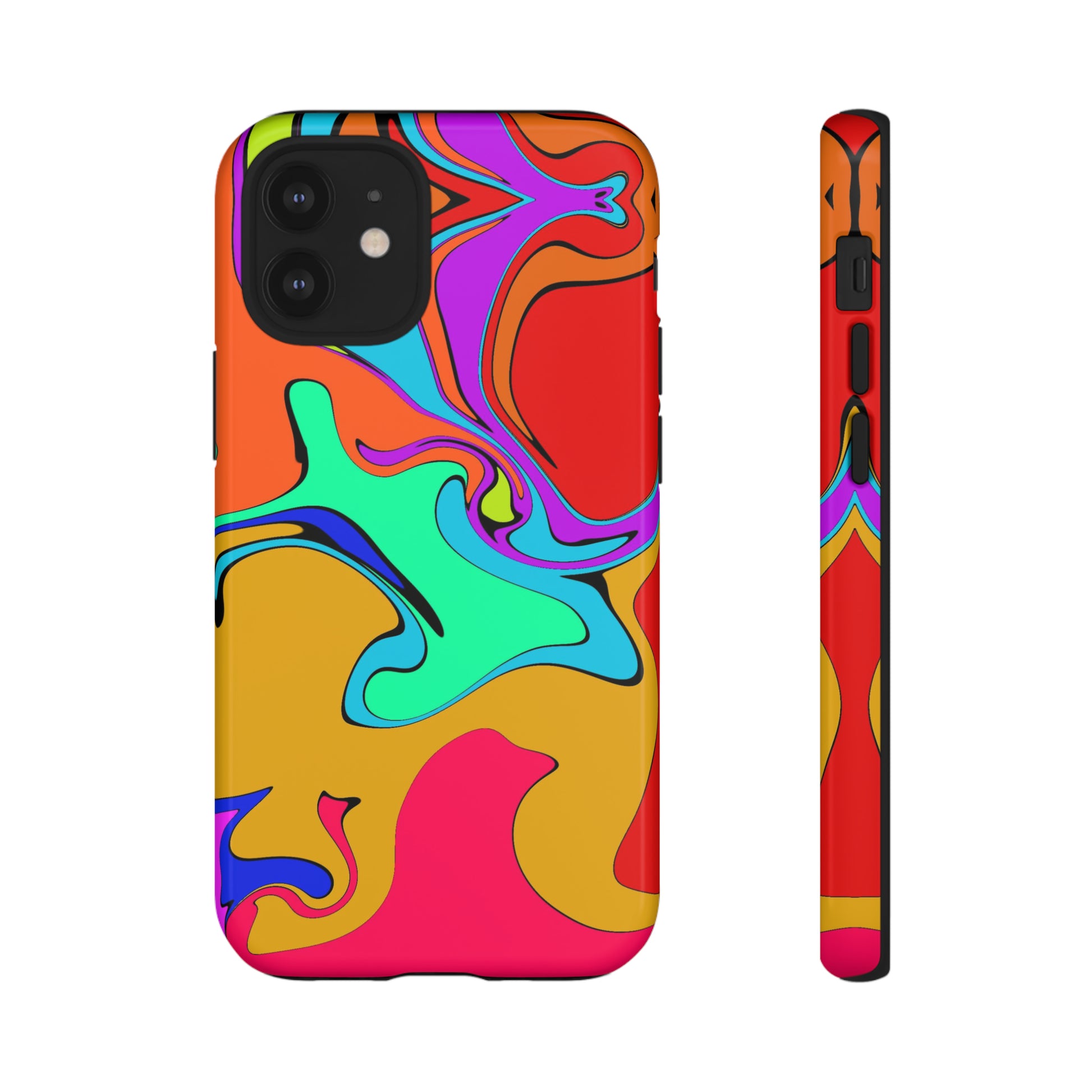 Color Swirl #22-Tough Cases - MahaCase