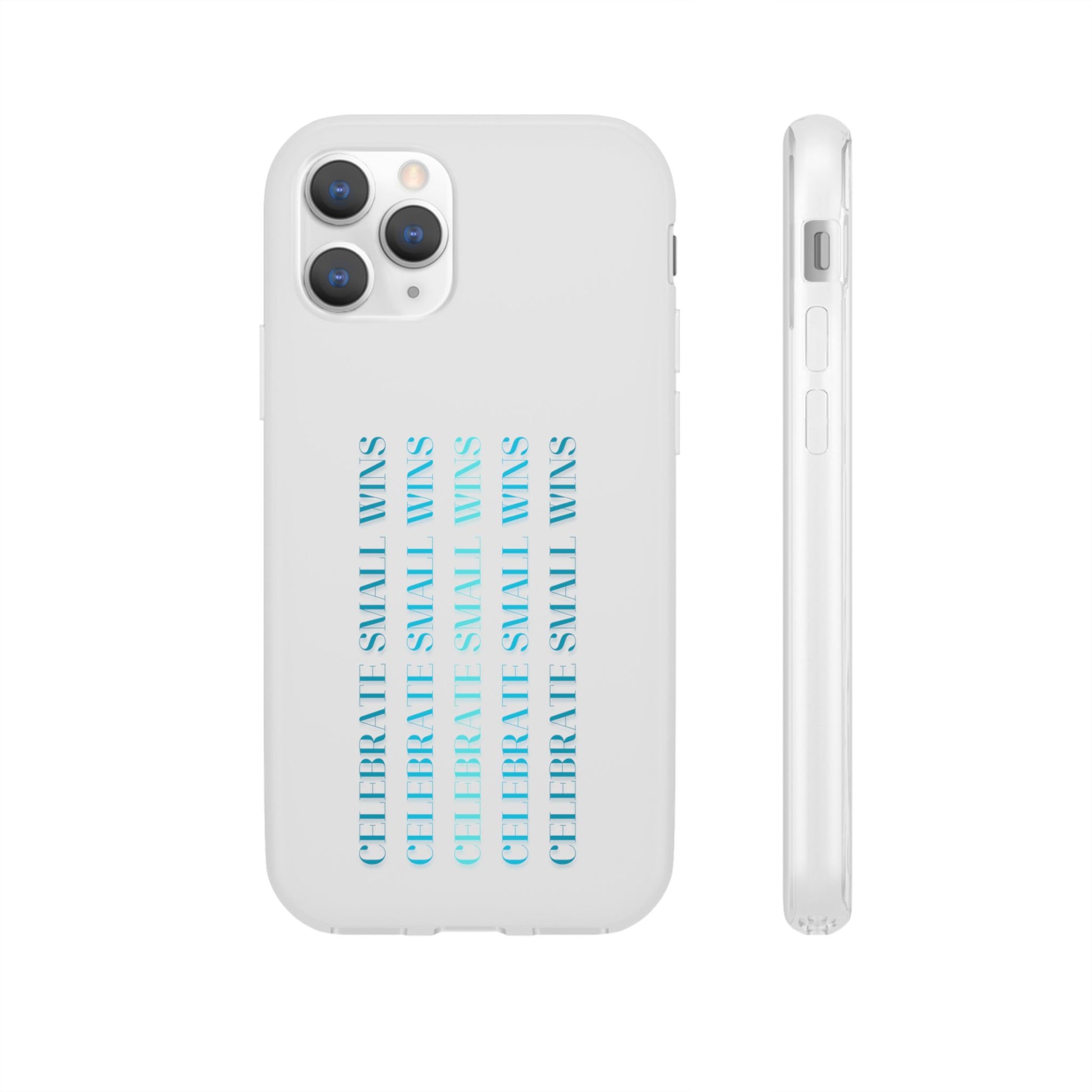 Celebrate Small Wins #22 Flexi Cases iPhone Samsung Gift Packaging - MahaCase