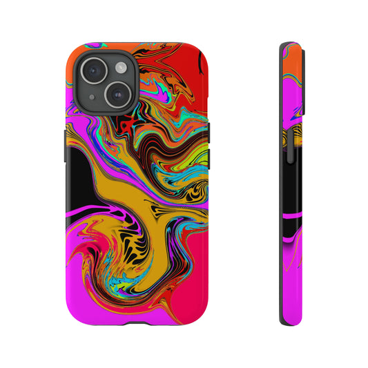 Color Swirl #23-Tough Cases - MahaCase