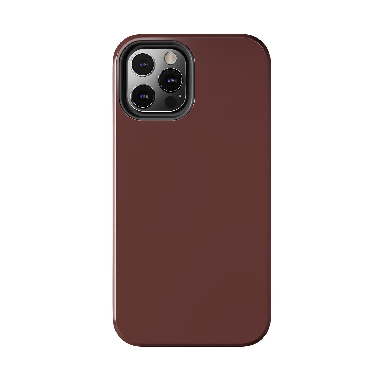 Phone Case - Garnet Color Fall 2025 Trending Color, Sturdy Phone Cases, Durable Cell Phone Covers, Trendy Gadget Protection, Unique Phone Accessories- iPhone, Samsung